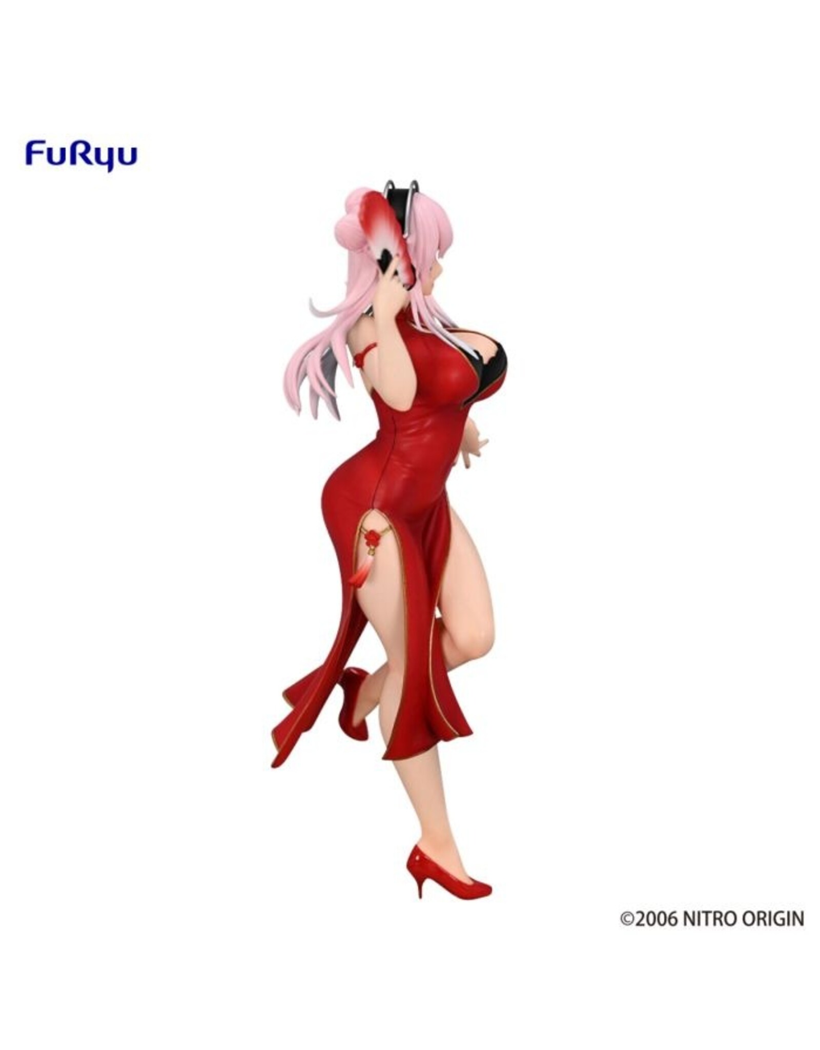 Super Sonico Chinese Dress Trio-Try-It Figure