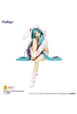 Hatsune Miku Rabbit Ear Hood Pajama Noodle Stopper Figure *Pre-order*