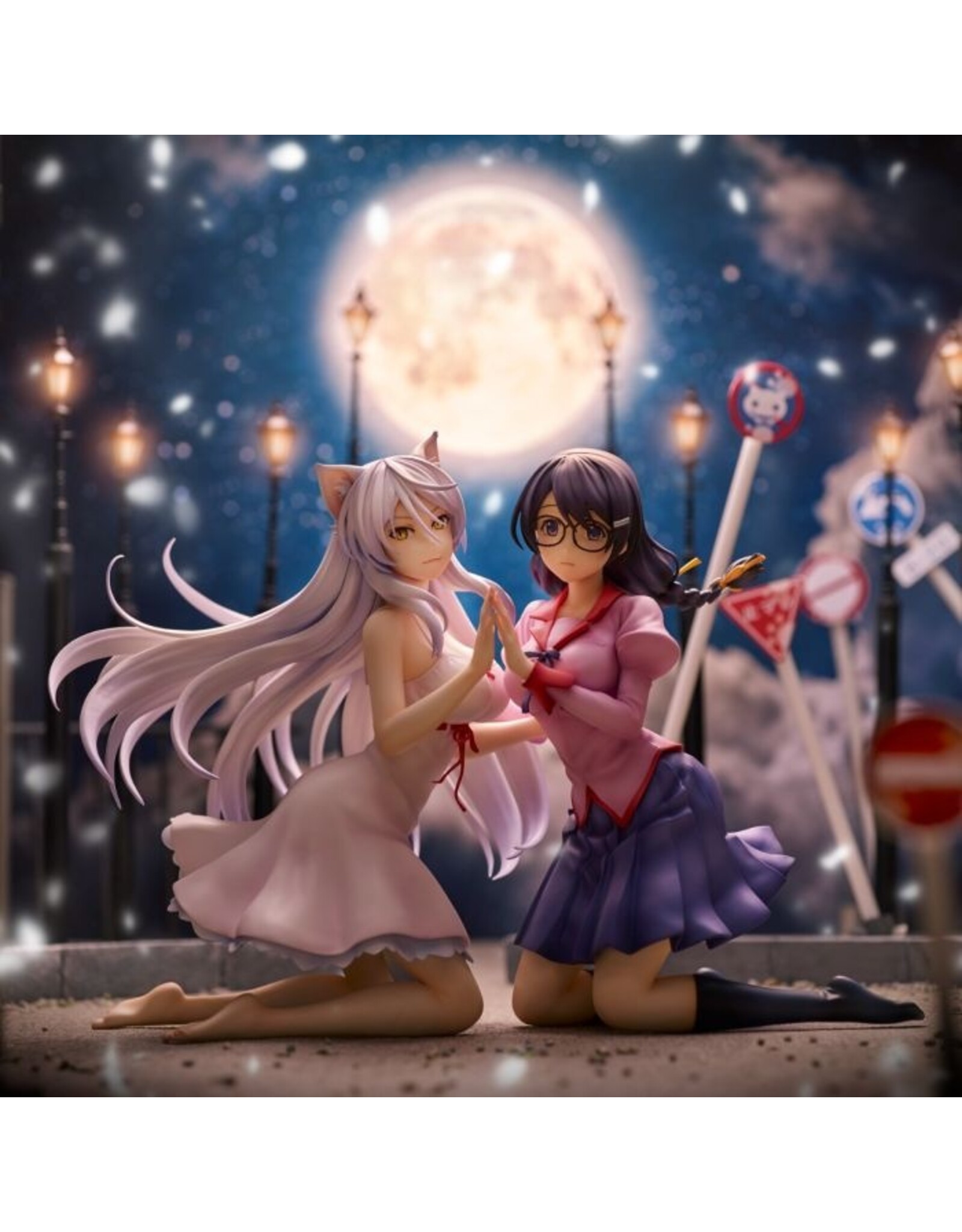 Nekomonogatari Tsubasa Hanekawa 2pk Set Complete Figure *Pre-order* *DEPOSIT ONLY*