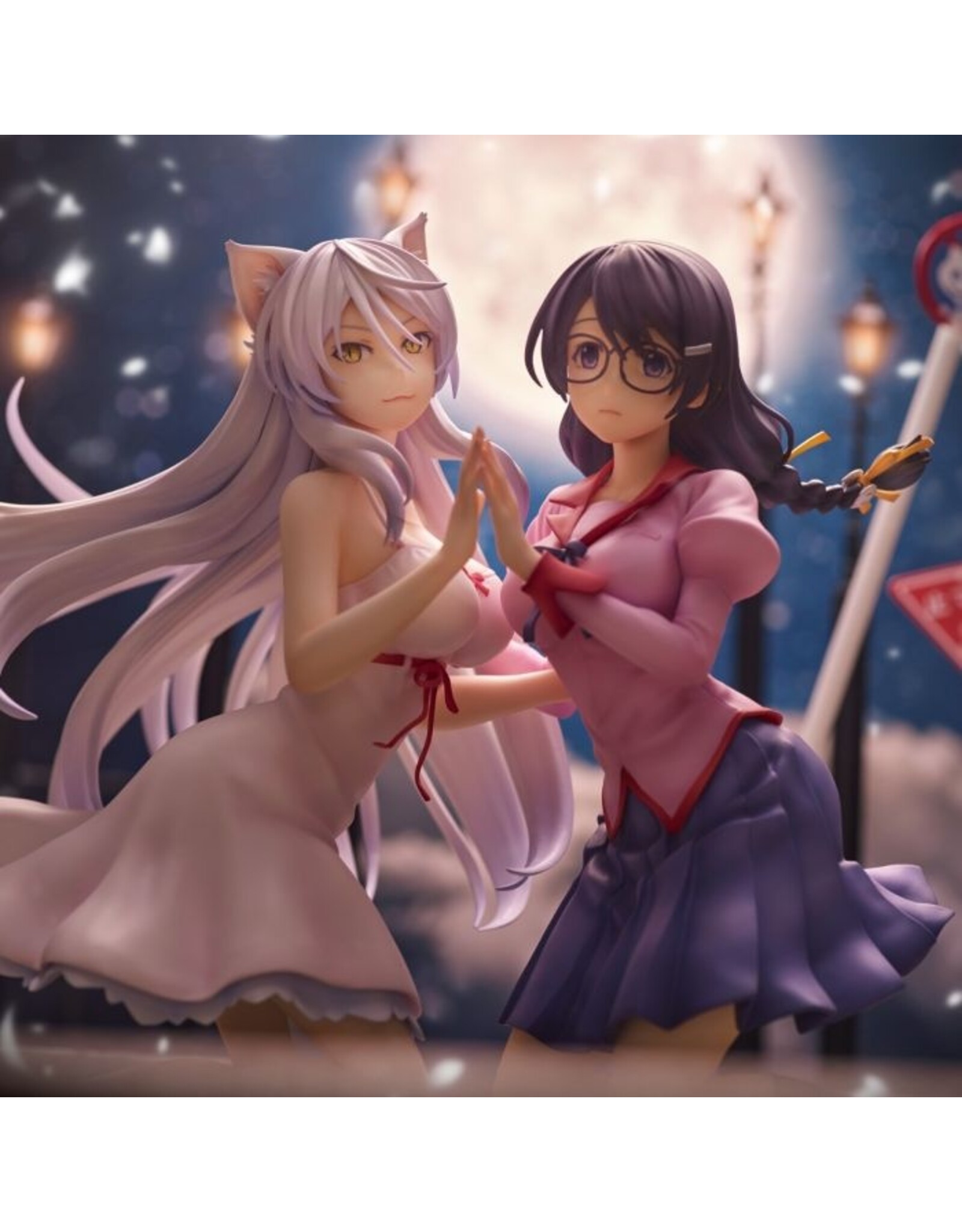 Nekomonogatari Tsubasa Hanekawa 2pk Set Complete Figure *Pre-order* *DEPOSIT ONLY*