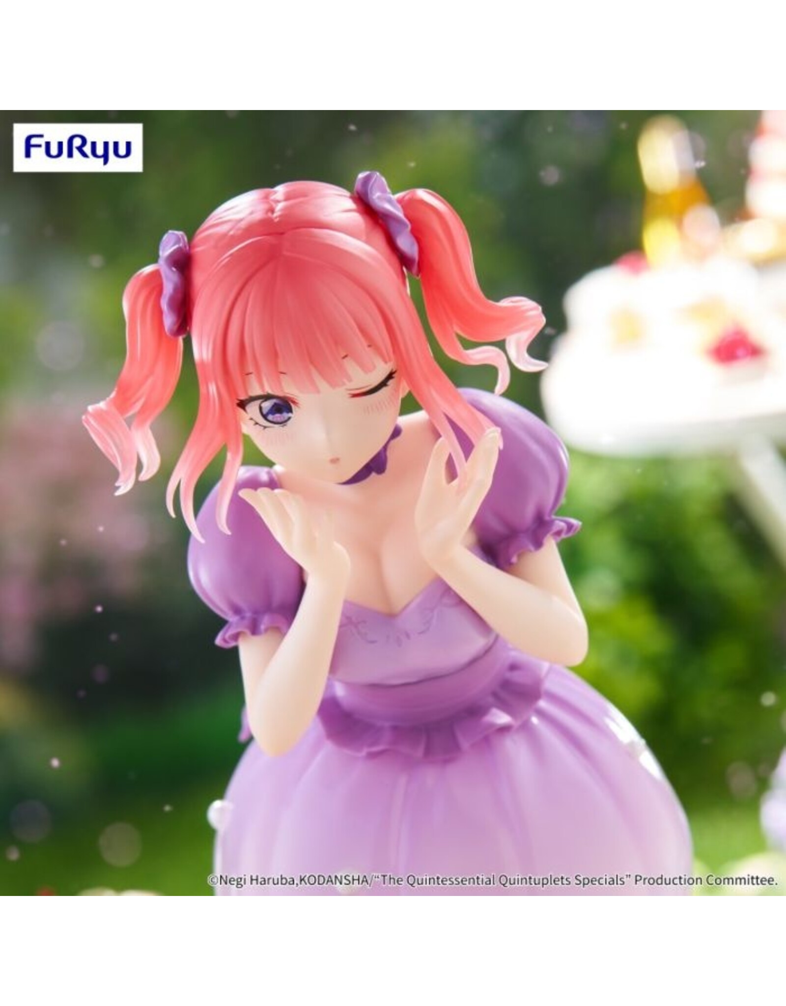 Quintessential Quintuplets Nino Nakano Pastel Dress Ver. Trio Try It Figure *Pre-order*