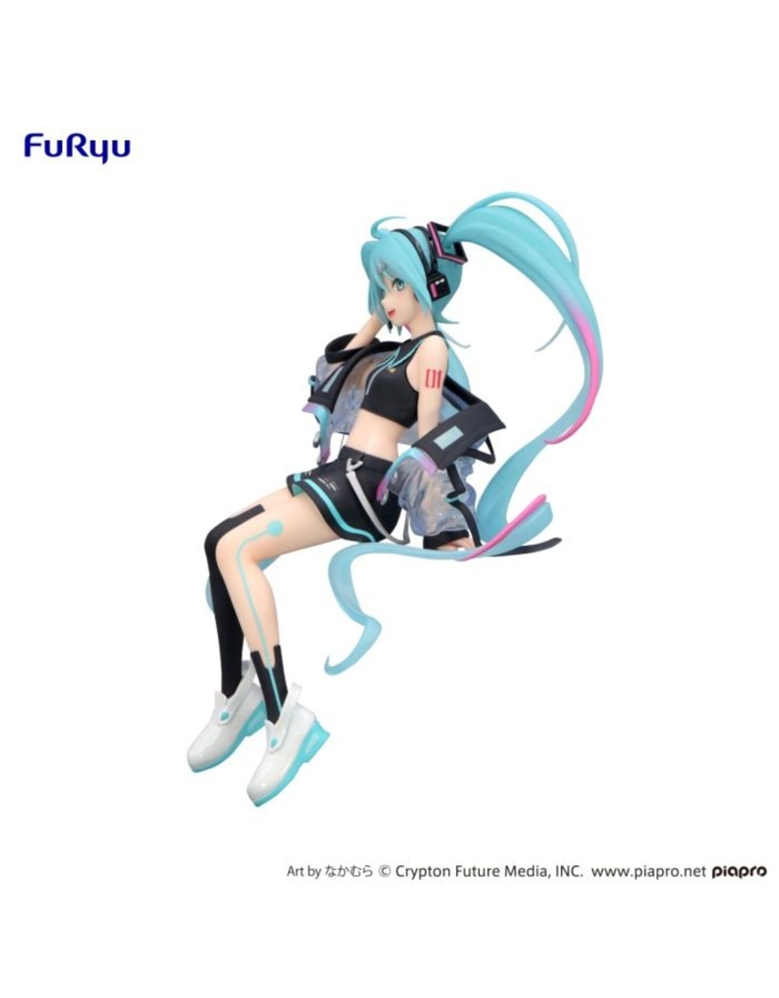 Neon Cyber Hatsune Miku Noodle Stopper