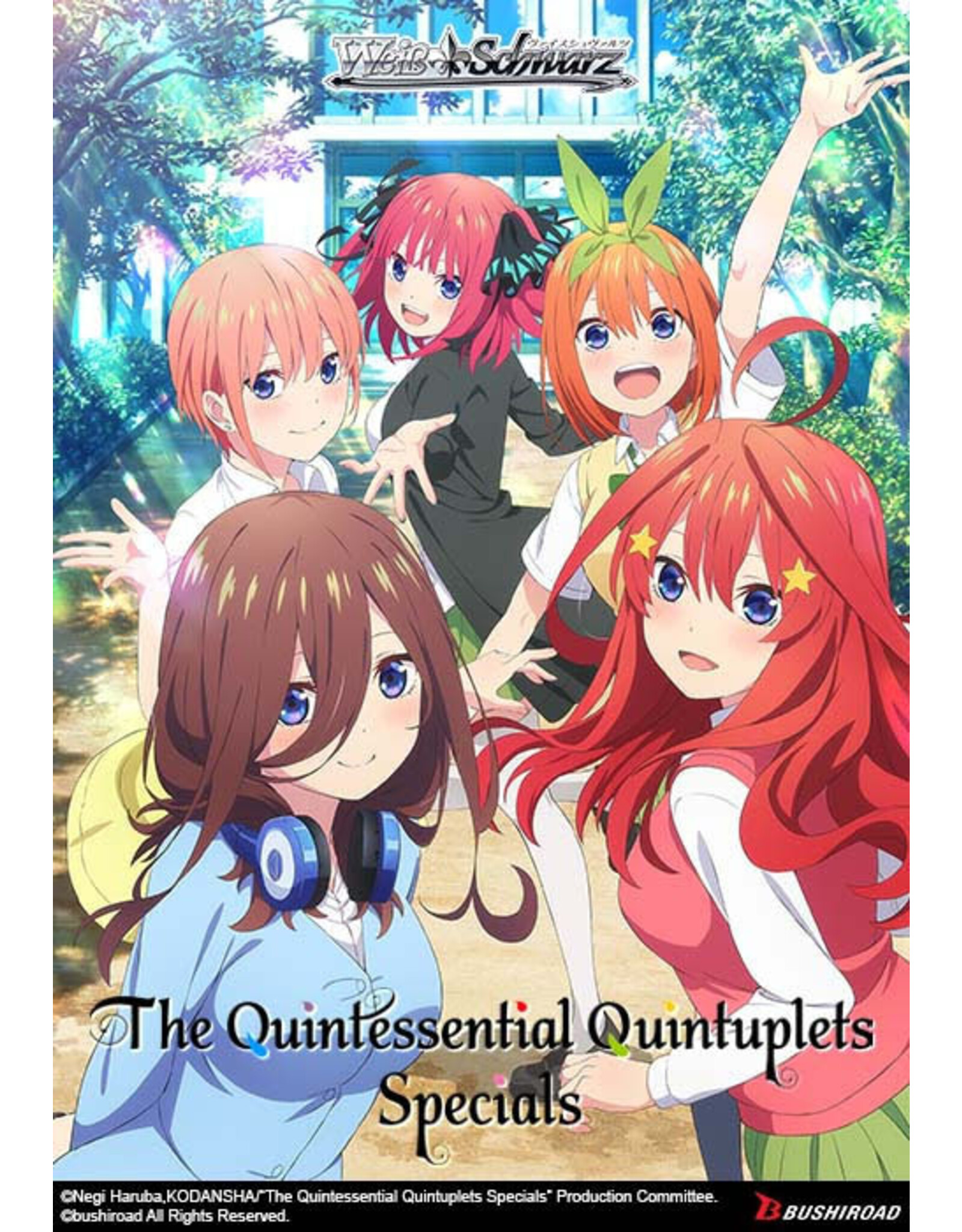 Weiss Schwarz Quintessential Quintuplets Specials EN. Premium Booster Box