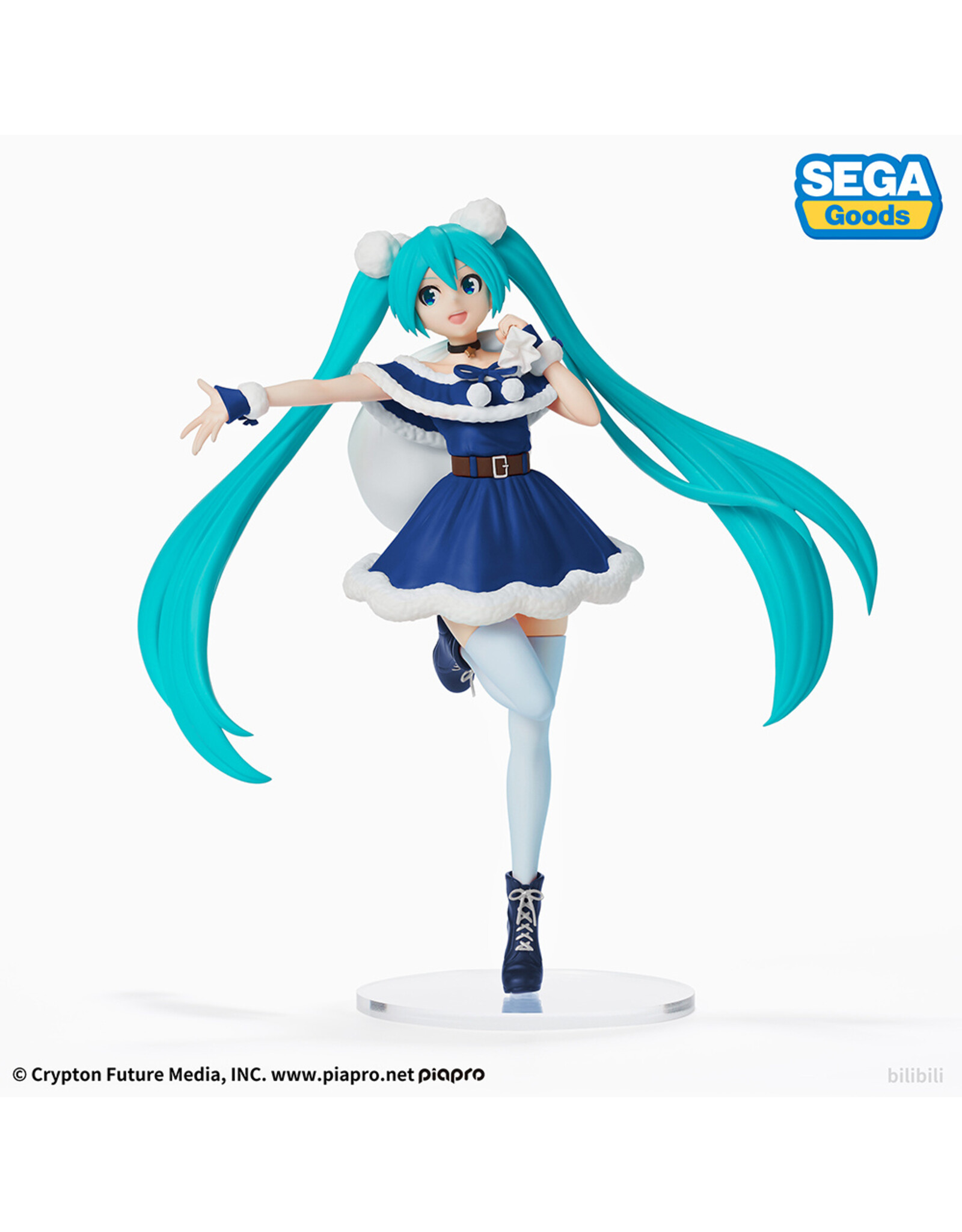 MIku SPM Figure Christmas 2020 Blue Figure