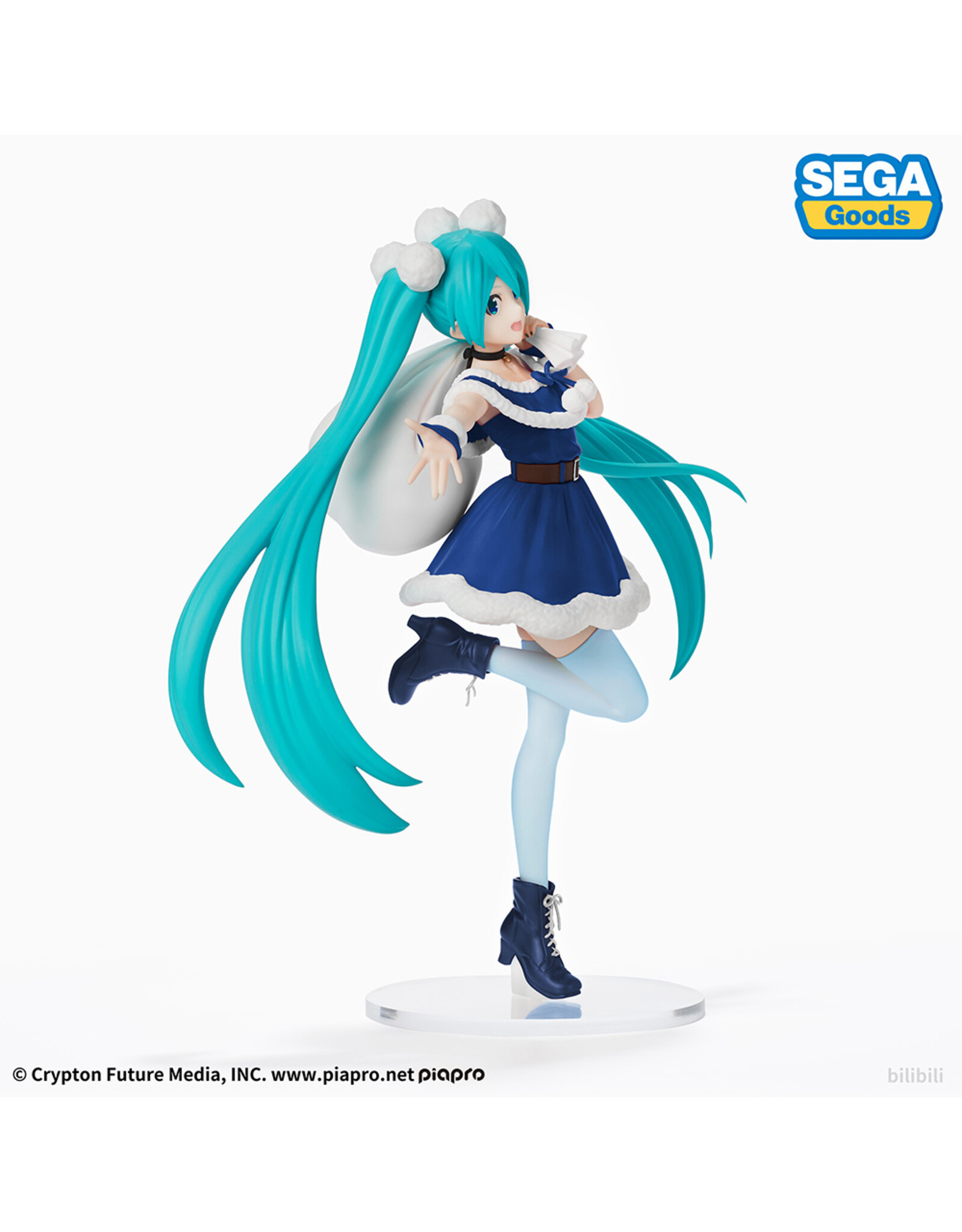 MIku SPM Figure Christmas 2020 Blue Figure