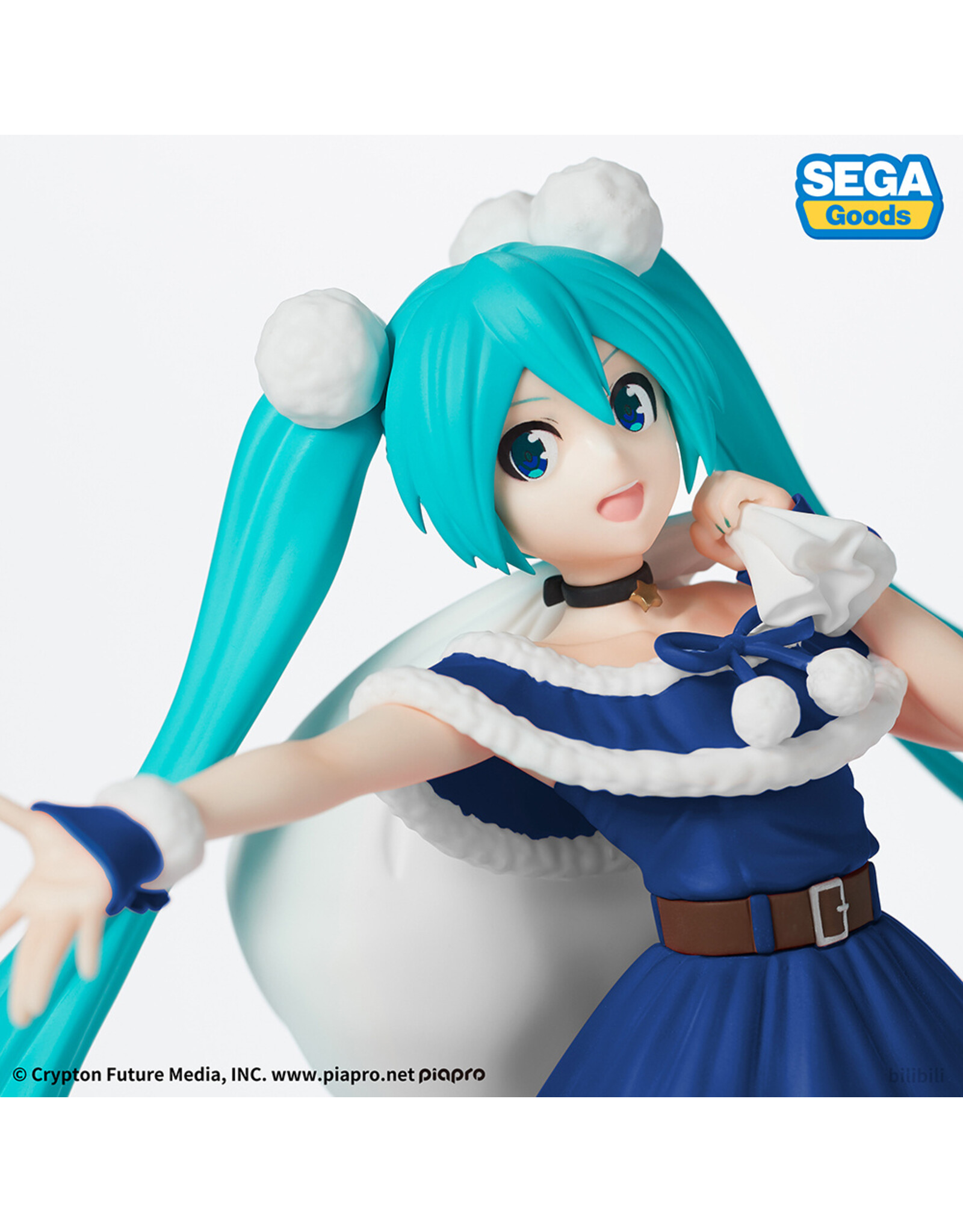 MIku SPM Figure Christmas 2020 Blue Figure
