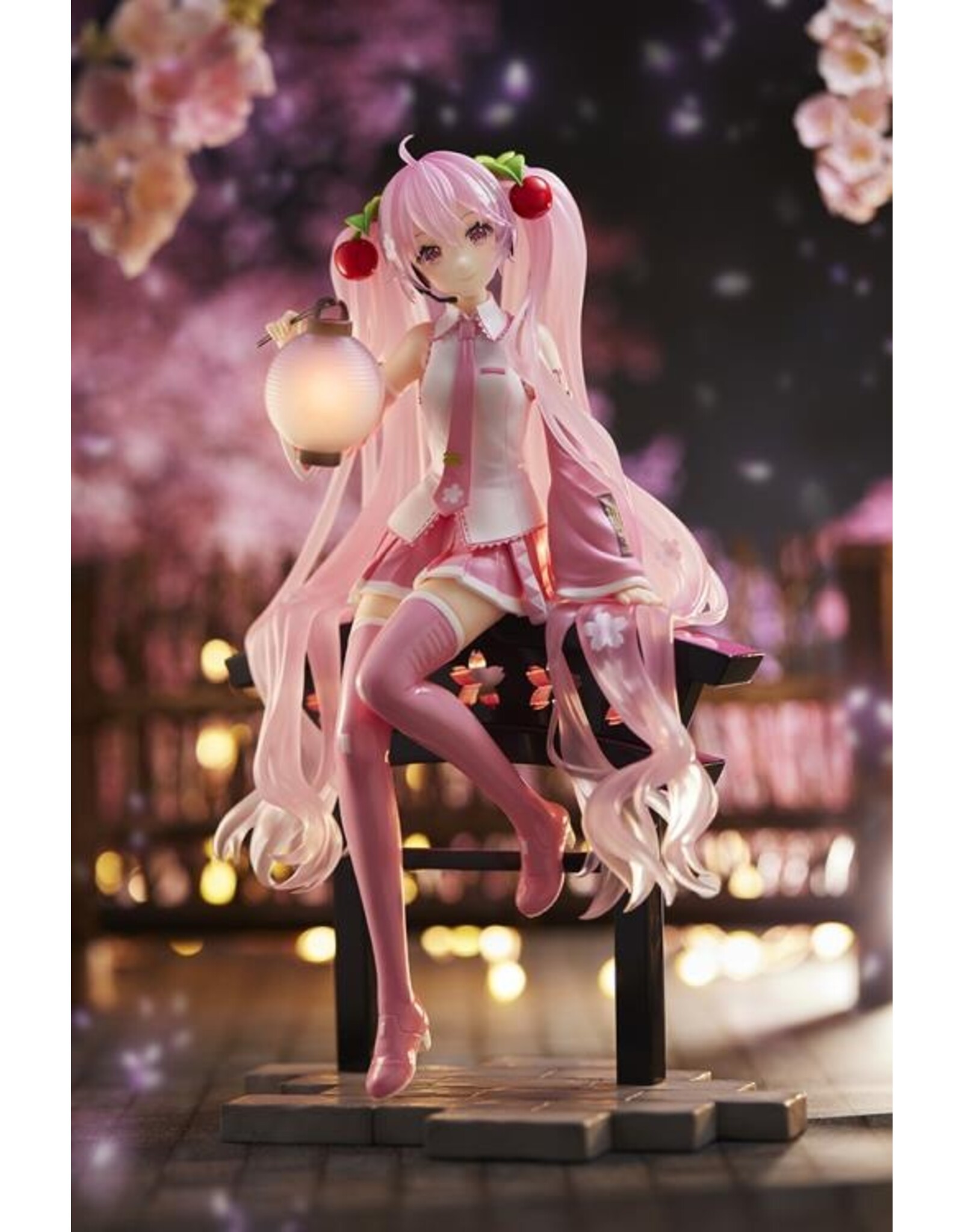 Sakura Miku AMP+ Figure Sakura Lantern Ver.