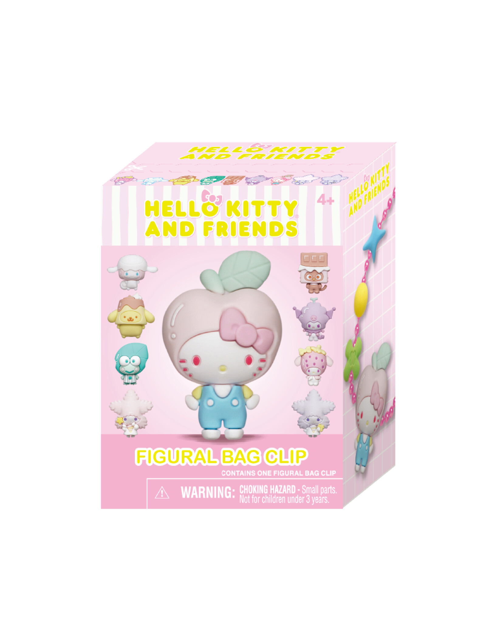 Hello Kitty & Friends Bubble Tea 3D Bag Clip