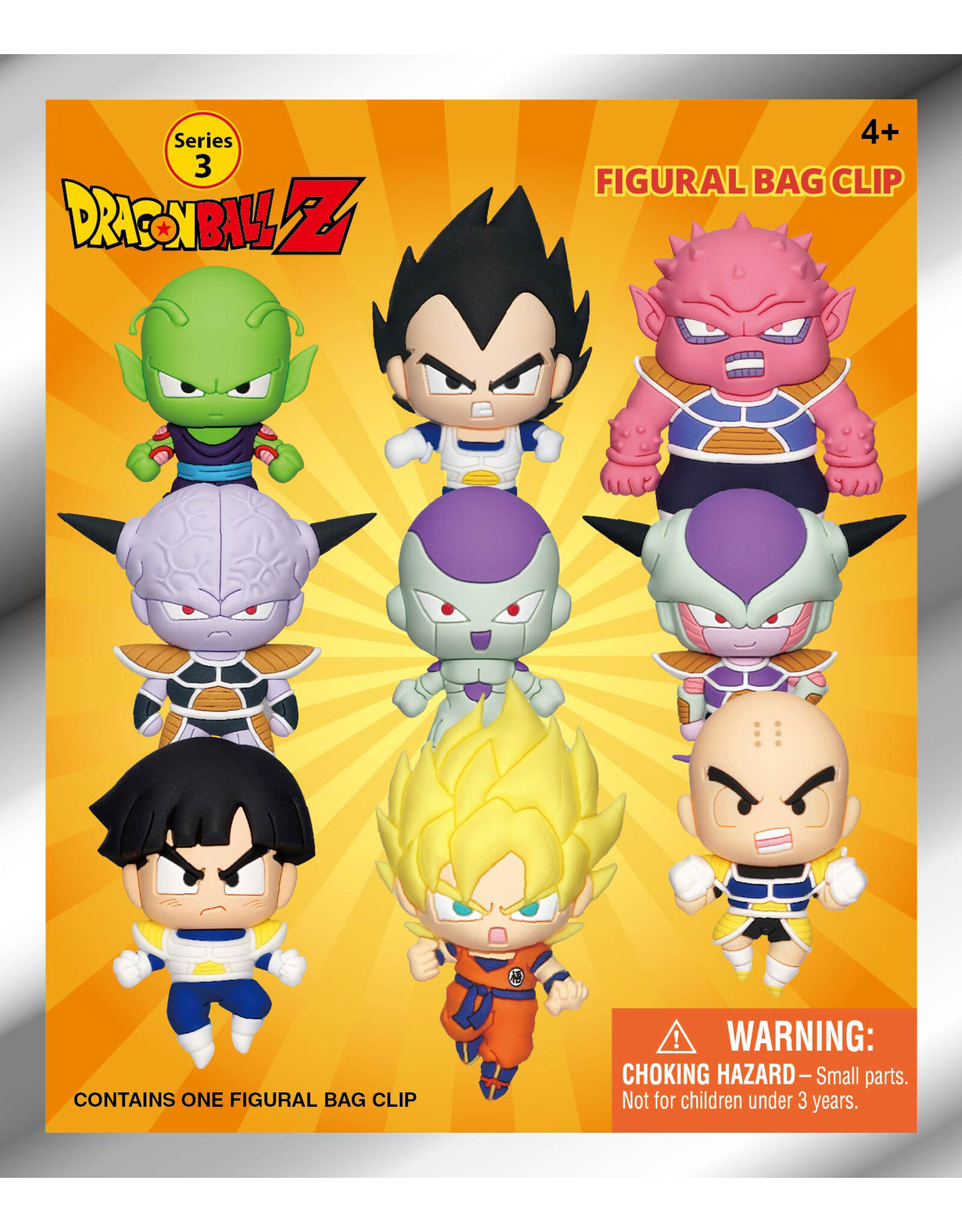 Dragon Ball Z Series 3 3D Foam Bag Clip
