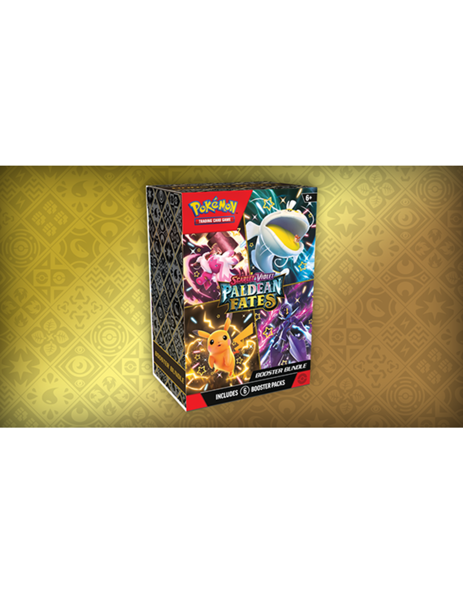 Pokemon TCG: Scarlet & Violet - Paldean Fates Booster Bundle