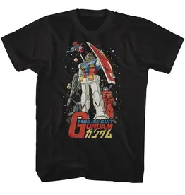 Mobil Suit Gundam Space Cover T-shirt