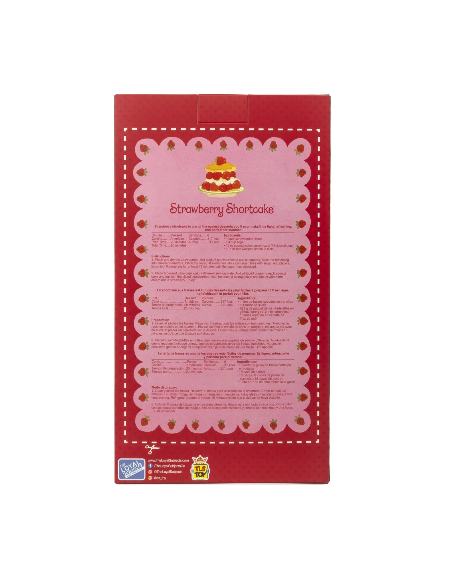 Strawberry Shortcake 14In Rag Doll