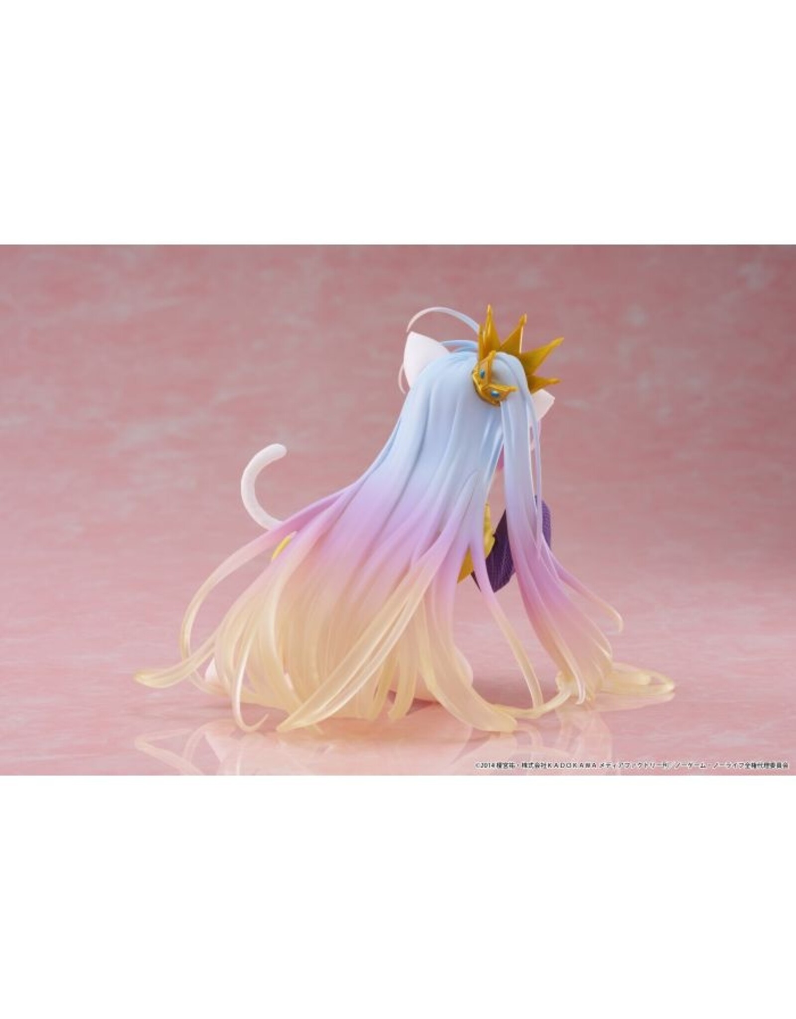 Shiro Cat Ear T-shirt Ver. Desktop Cute Figure