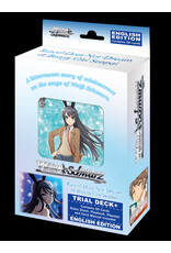 Weiss Schwarz Rascal Does Not Dream of Bunny Girl Senpai Trial Deck Display English