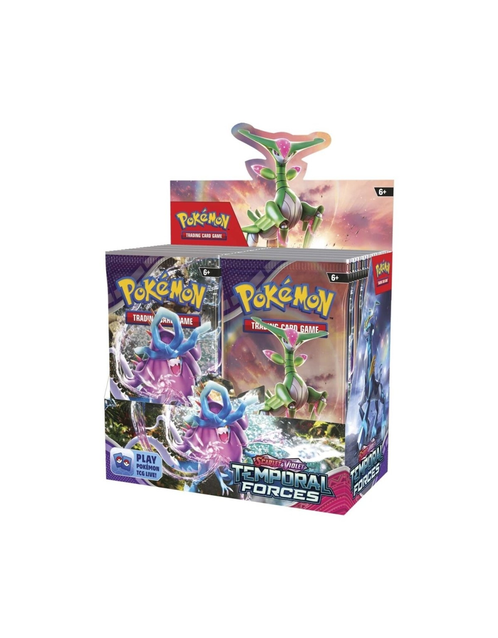 Pokemon TCG: Scarlet & Violet - Temporal Forces Booster Box