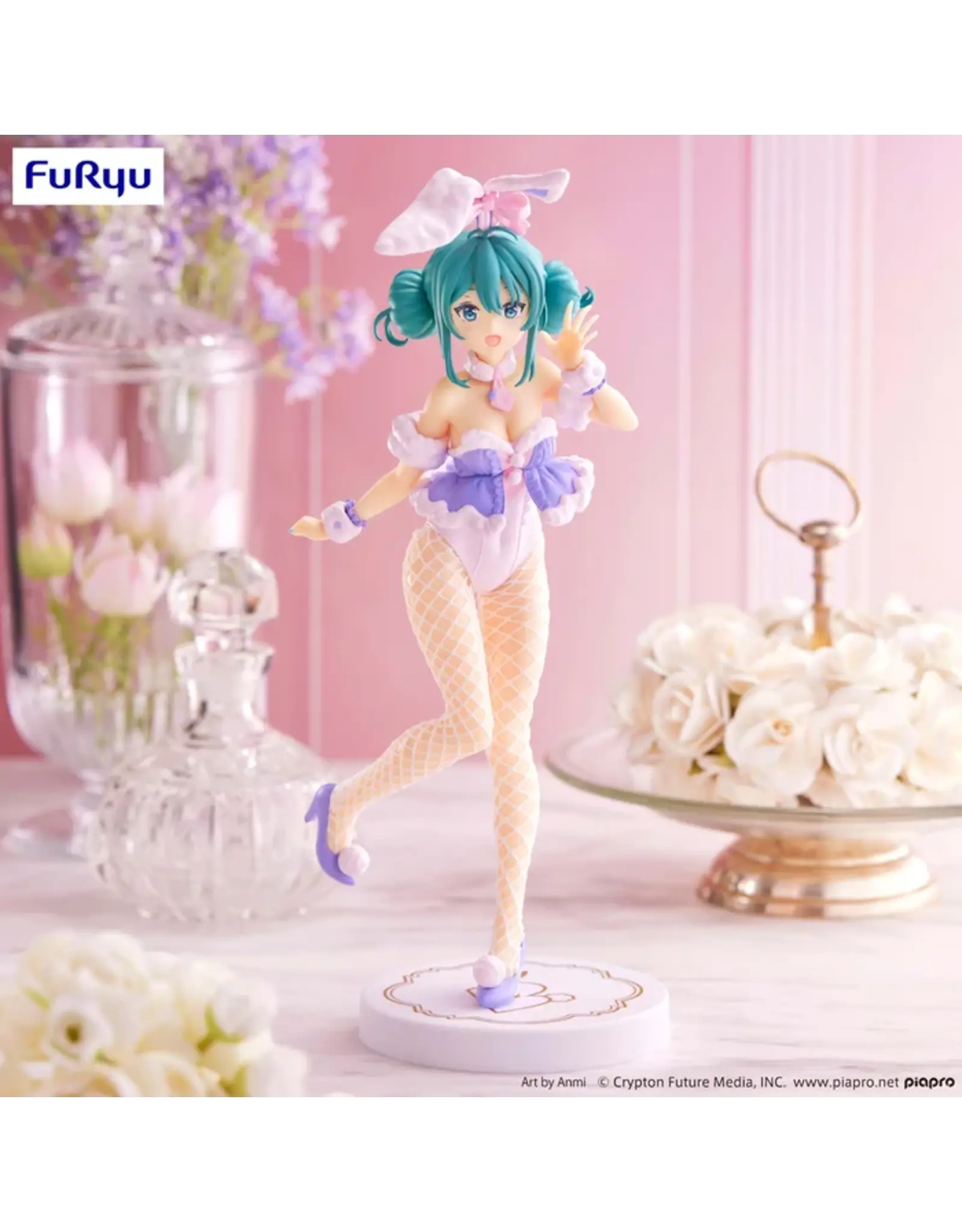 BiCute Bunnies White Rabbit Purples Color Ver. Figure