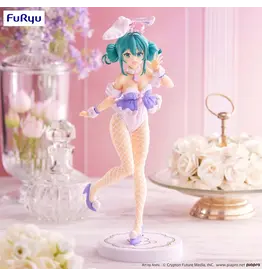 BiCute Bunnies Hatsune Miku White Rabbit Purple Color Ver. Figure
