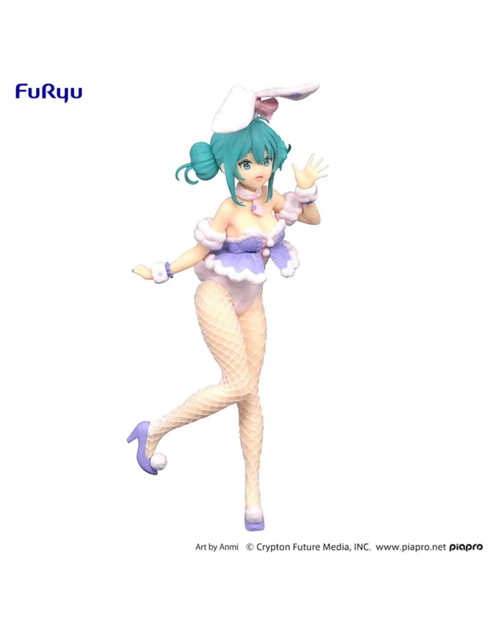 BiCute Bunnies White Rabbit Purples Color Ver. Figure