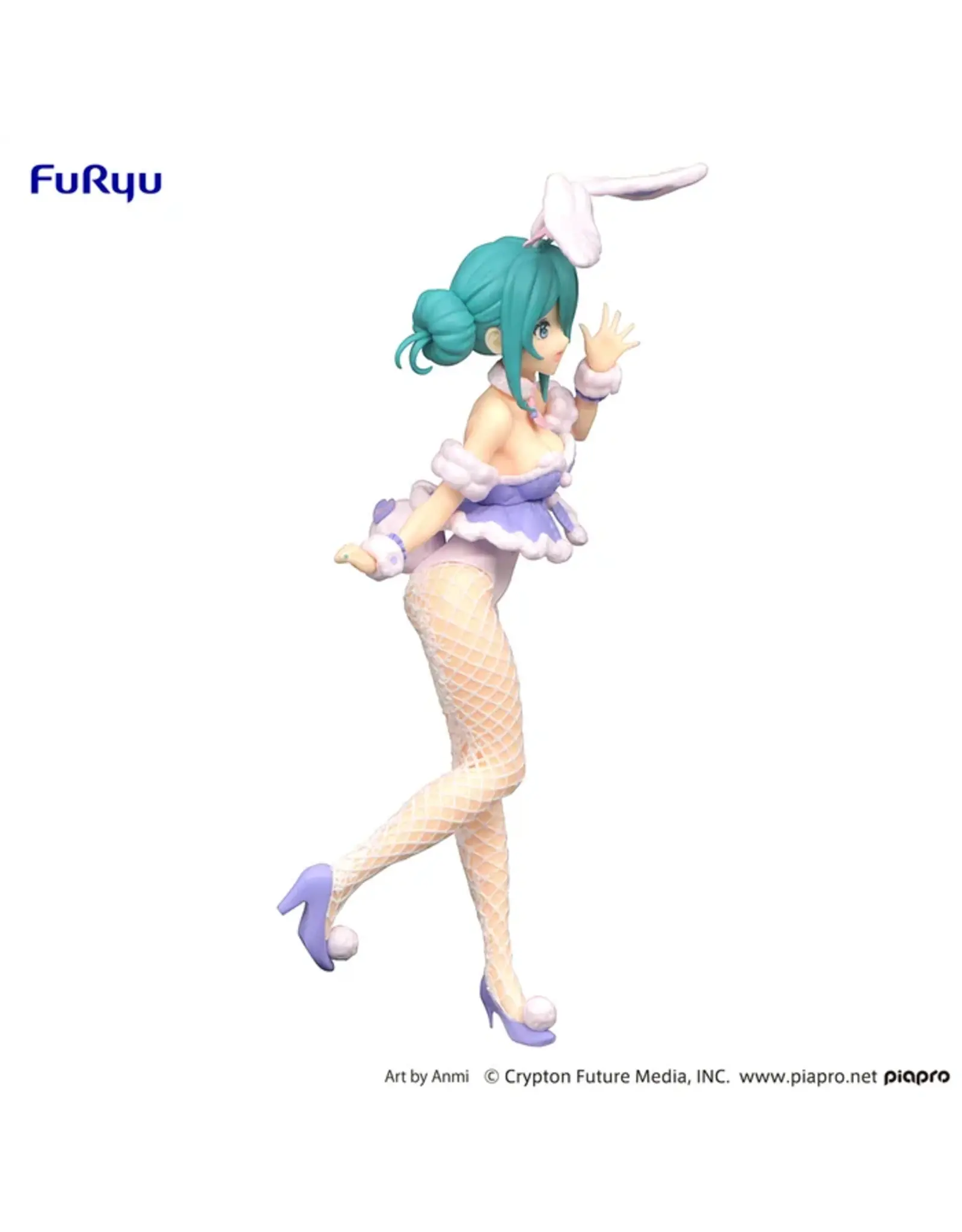 BiCute Bunnies Hatsune Miku White Rabbit Purple Color Ver. Figure