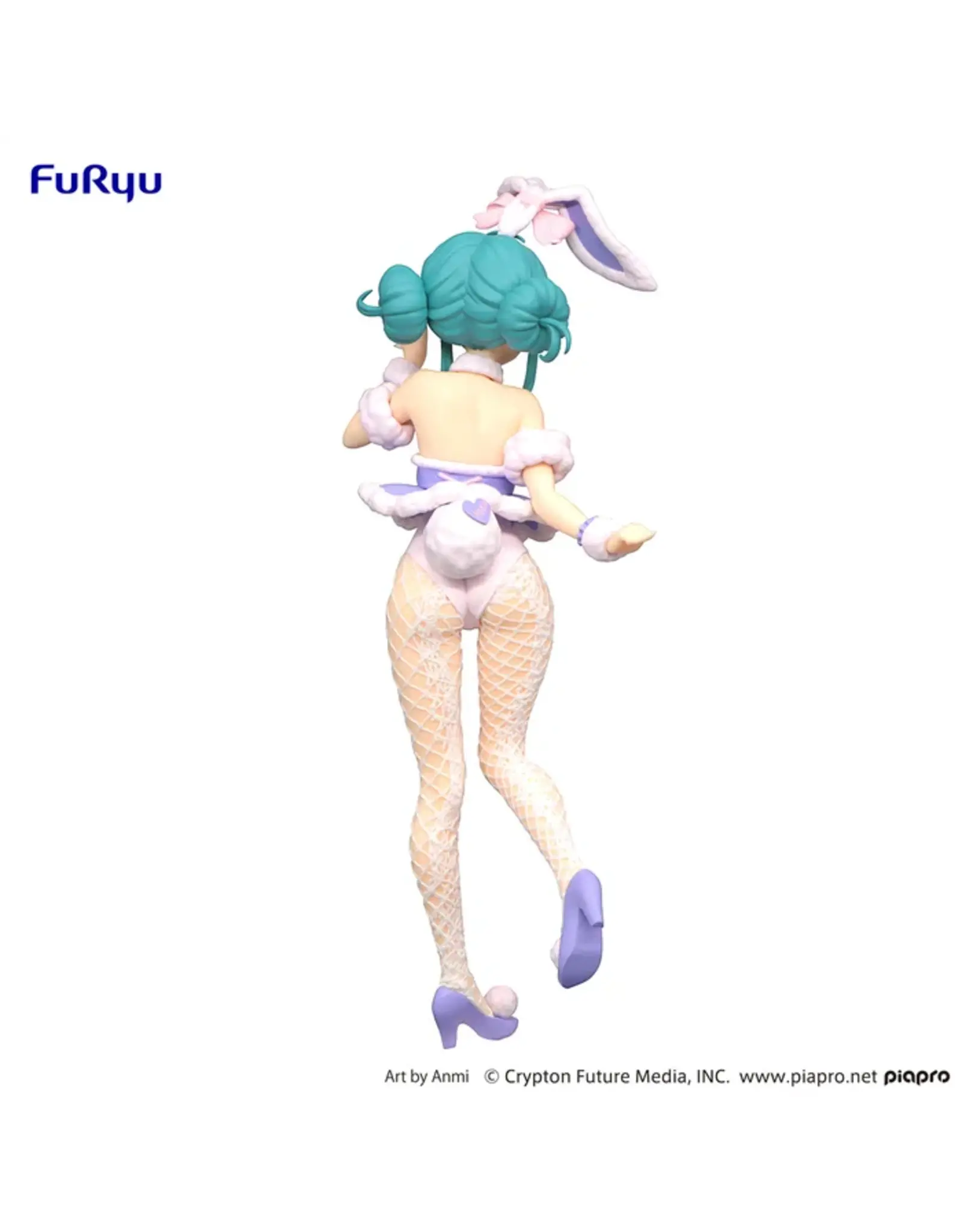 BiCute Bunnies Hatsune Miku White Rabbit Purple Color Ver. Figure