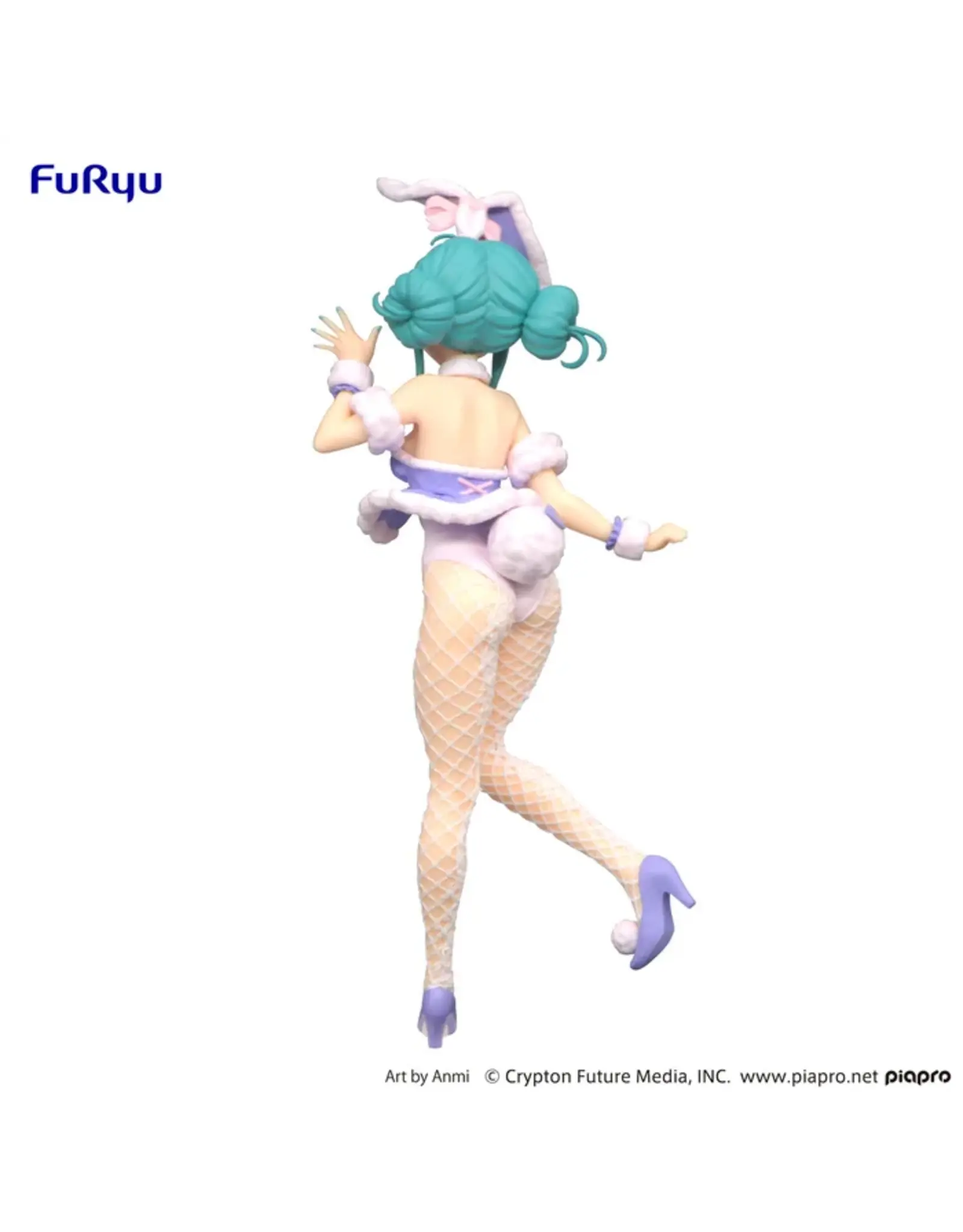 BiCute Bunnies Hatsune Miku White Rabbit Purple Color Ver. Figure