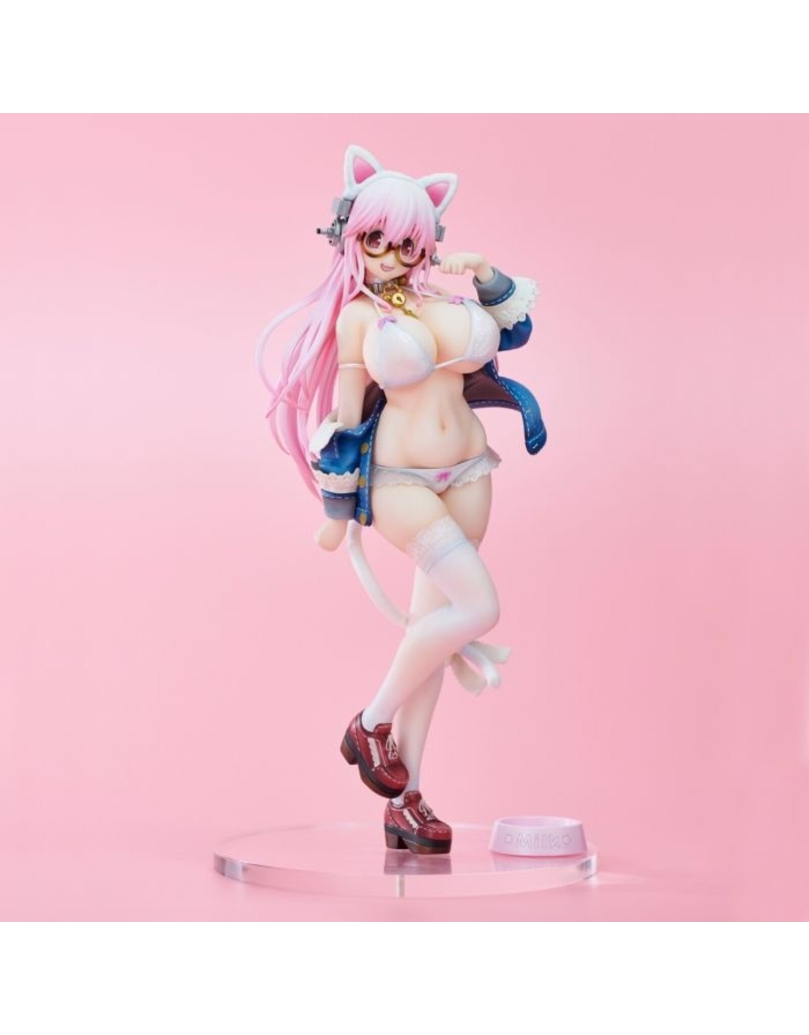 Super Sonico White Cat Non Scale Figure *Special Order*