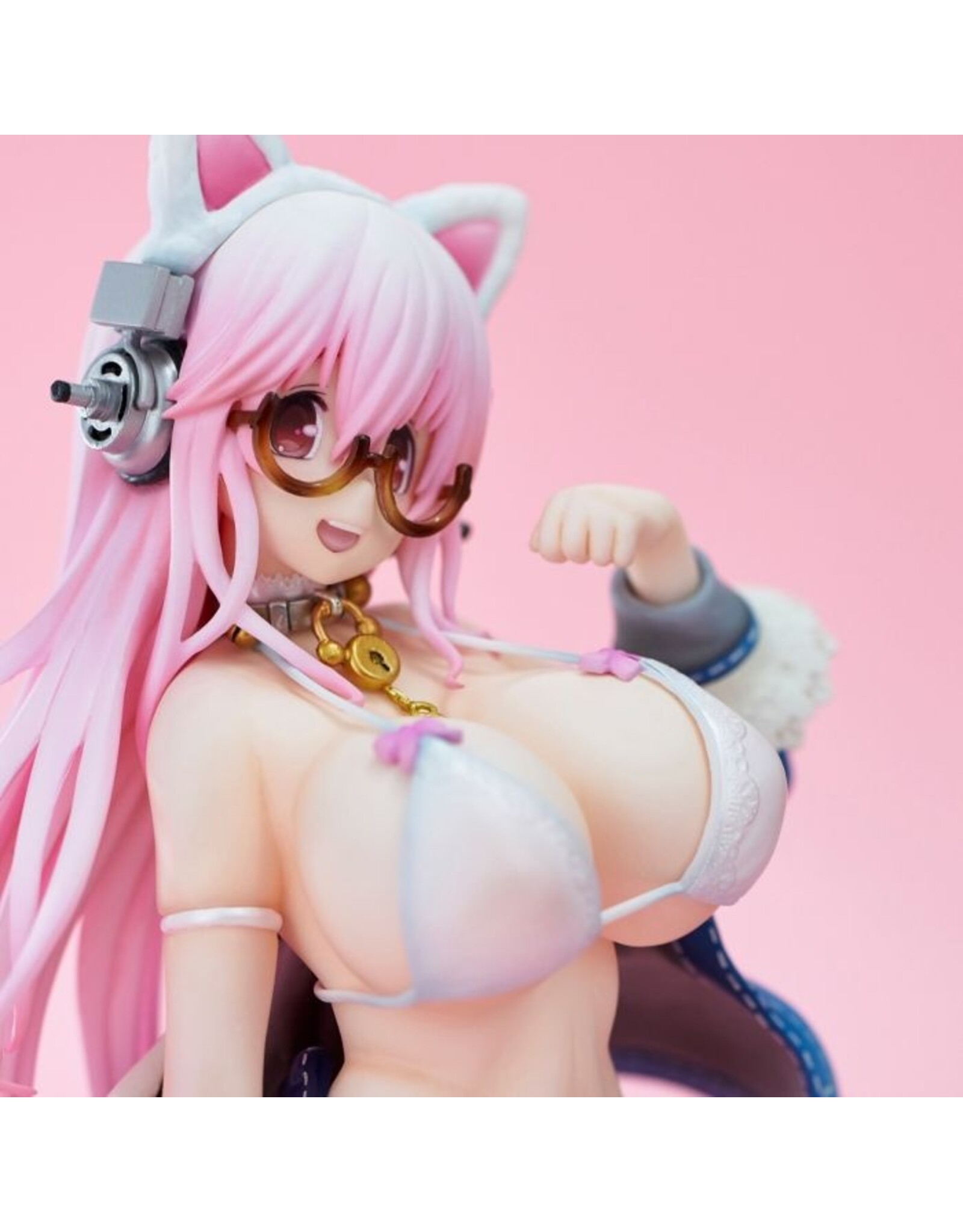 Super Sonico White Cat Non Scale Figure *Special Order*