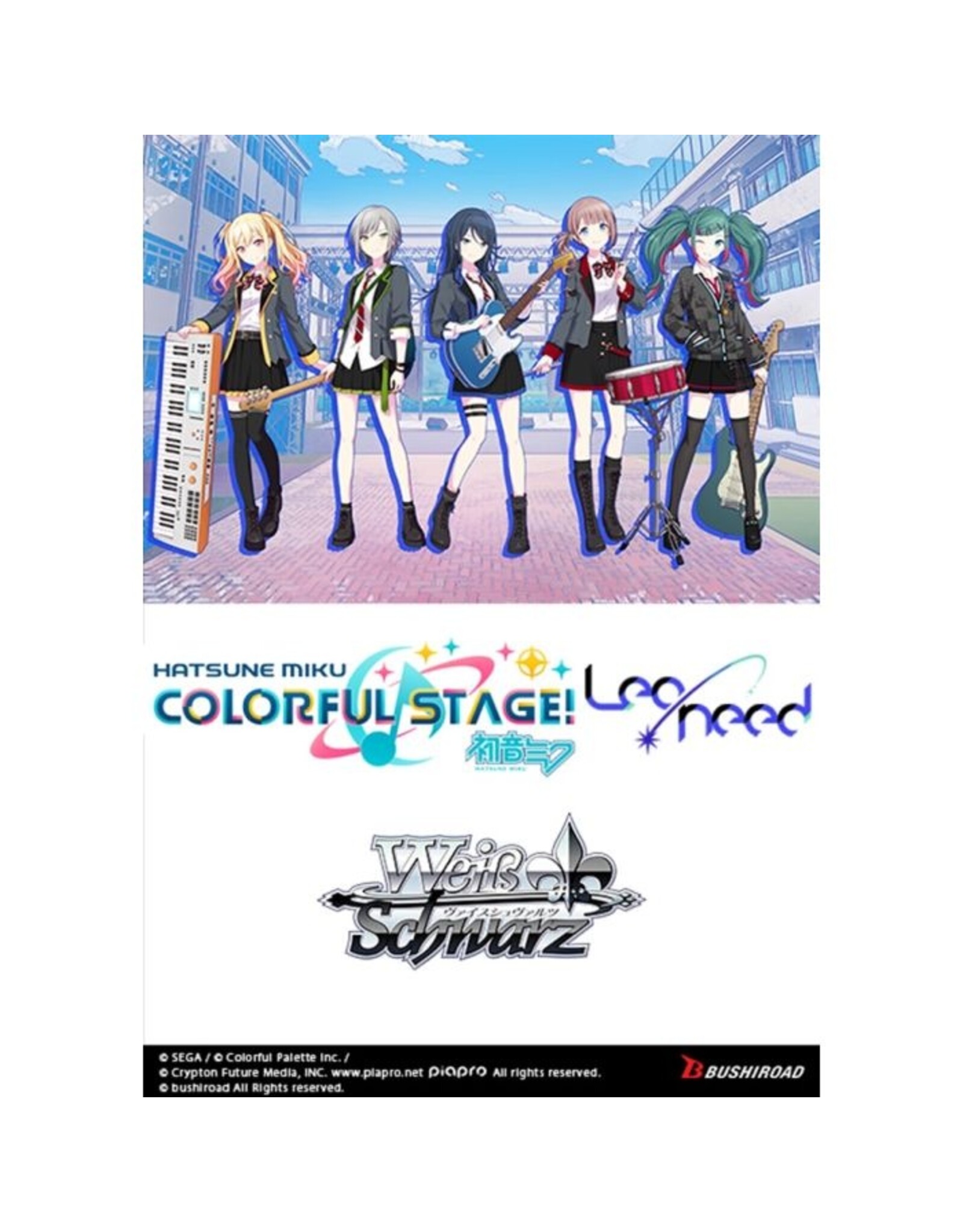 Weiss Schwarz Hatsune Miku Project Sekai! Leo/need EN. TD+ *Pre-order*