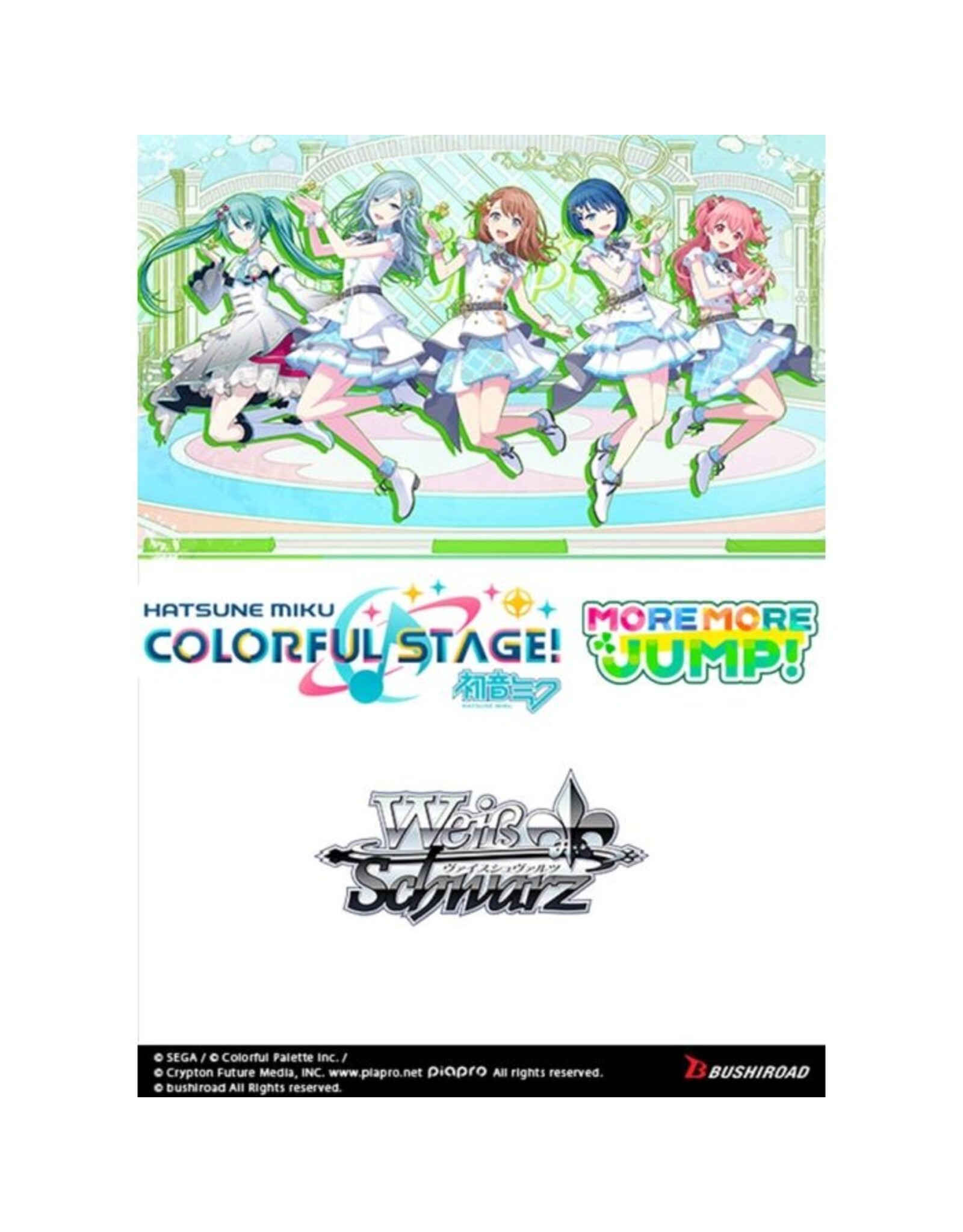 Weiss Schwarz Hatsune Miku Project Sekai! More More Jump! EN. TD+ *Pre-order*