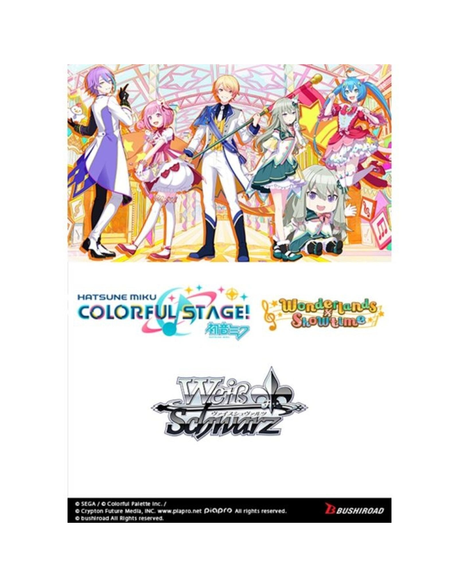 Weiss Schwarz Hatsune Miku: Project Sekai Wonderlands x Showtime EN. TD+ *Pre-order*