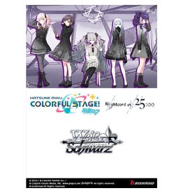 Weiss Schwarz Hatsune Miku: Colorful Stage Nightcord 25:00 EN. TD+