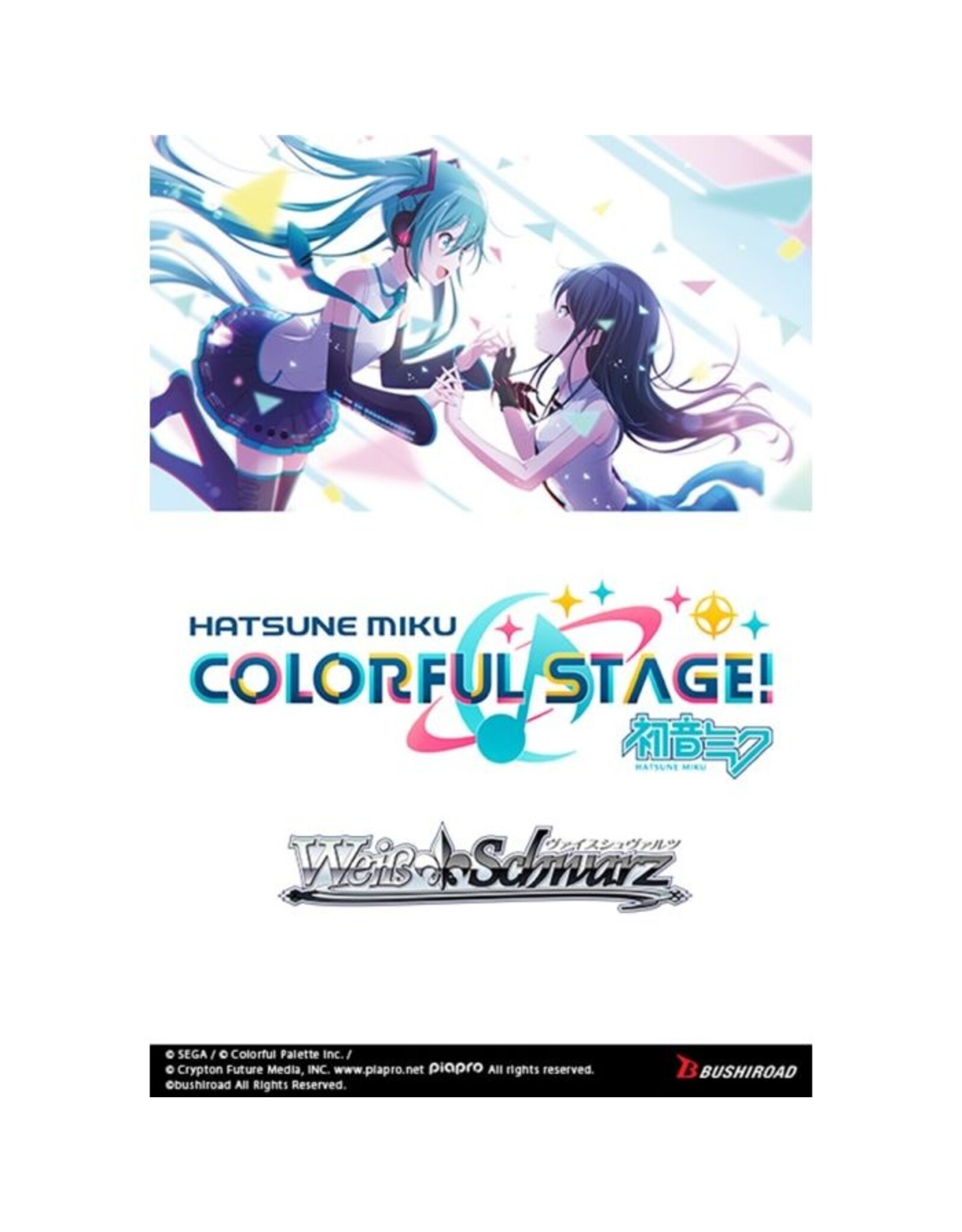Weiss Schwarz Hatsune Miku Colorful Stage! Project Sekai EN. Booster Box *Pre-order*