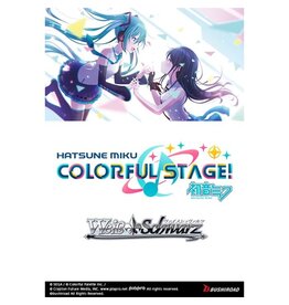 Weiss Schwarz Hatsune Miku Colorful Stage! Project Sekai EN. Booster Box