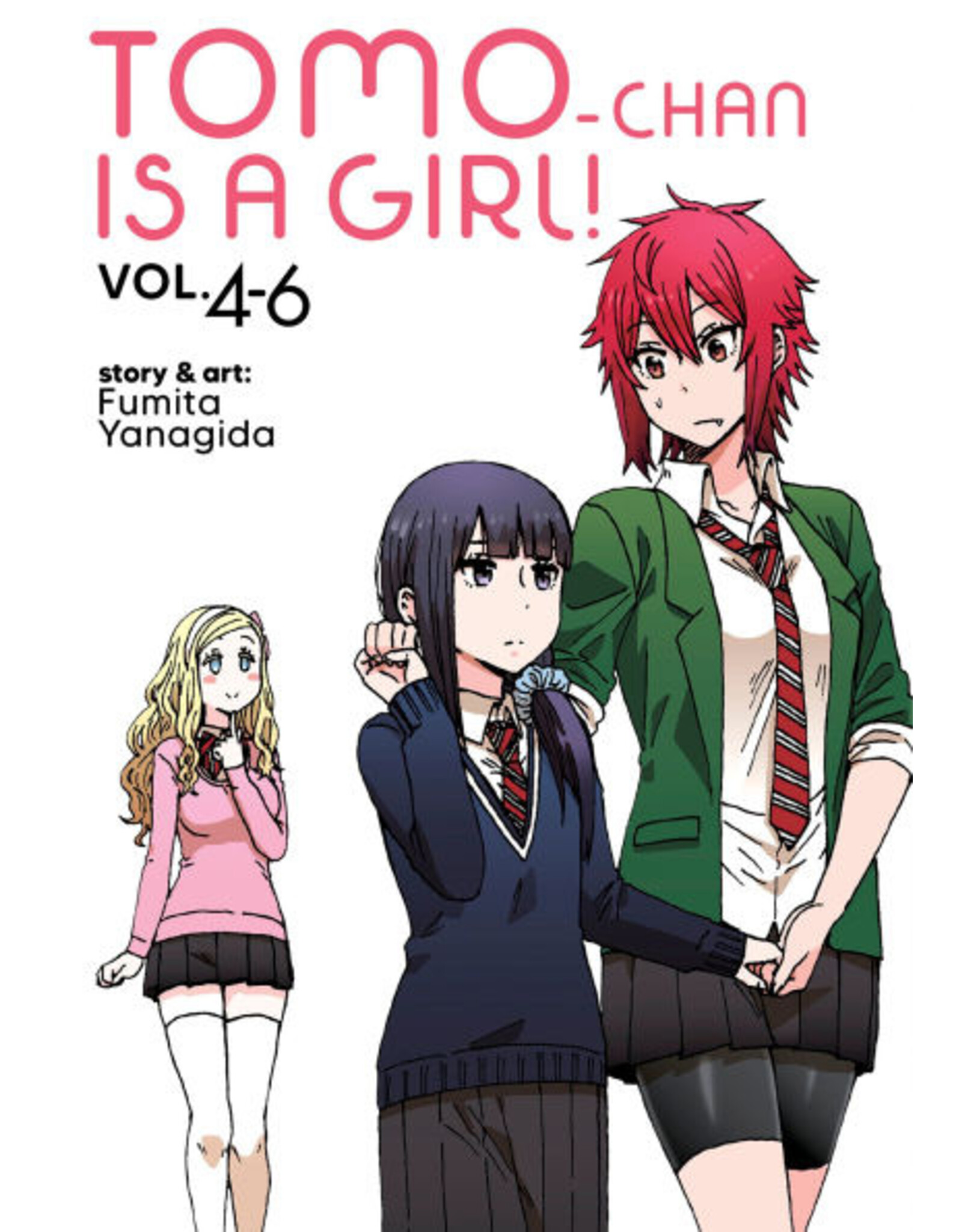 Tomo-chan is a Girl! Vol. 4-6 Manga omnibus