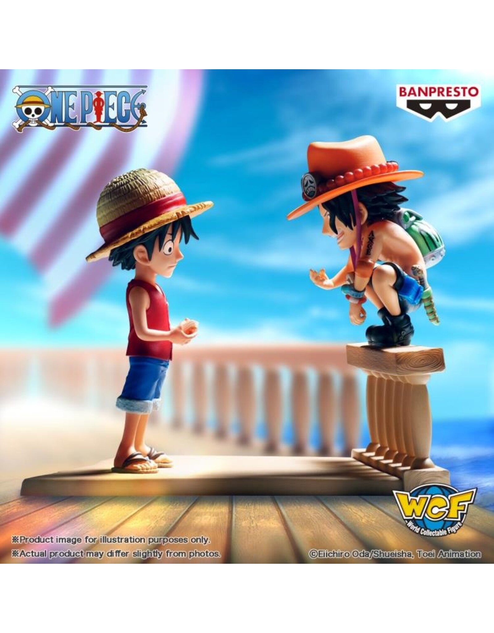 One Piece Log Stories Luffy & Ace Figure