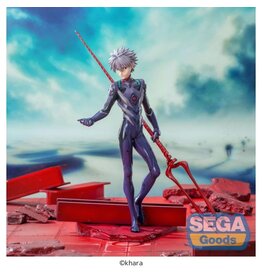 Kaworu Nagisa x Spear of Longinus Luminsatsa Figure *Pre-order*