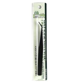 Mineshima Cation Coat Angled Tweezers