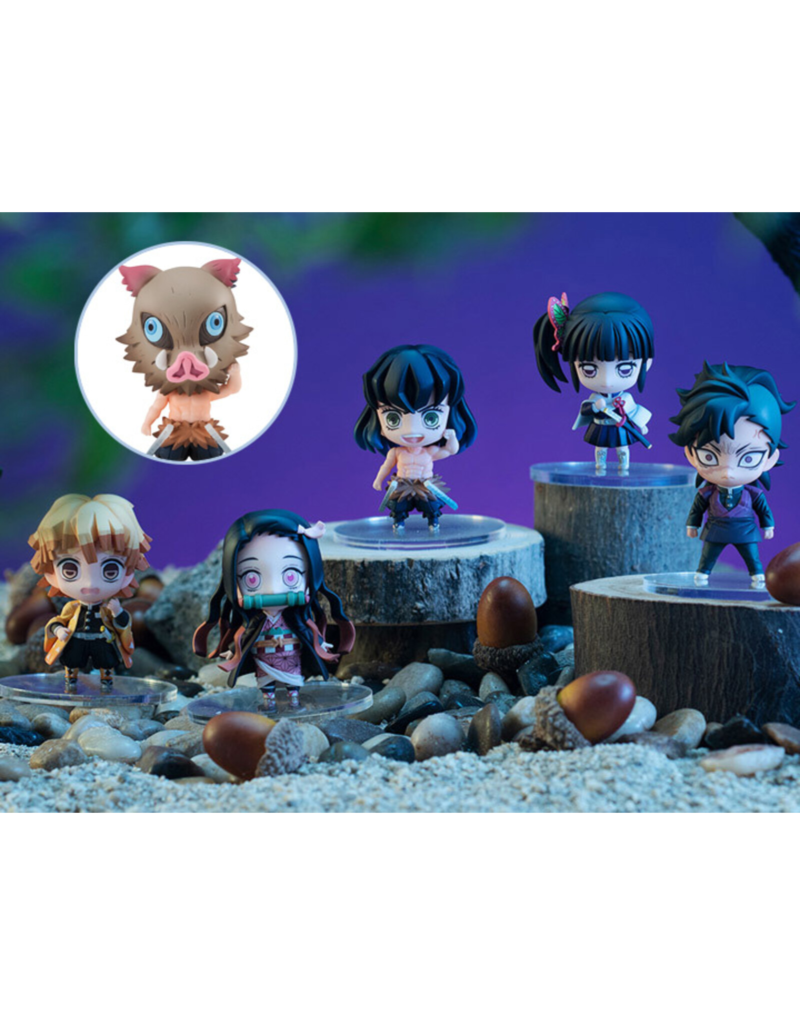 Demon Slayer Tanjiro & Friends Mascot Set