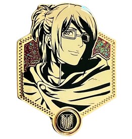Zen Monkey Studios Attack On Titan Gold Pin- Hange Zoe