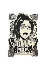 Zen Monkey Studios Attack On Titan Badge Pin- Hange