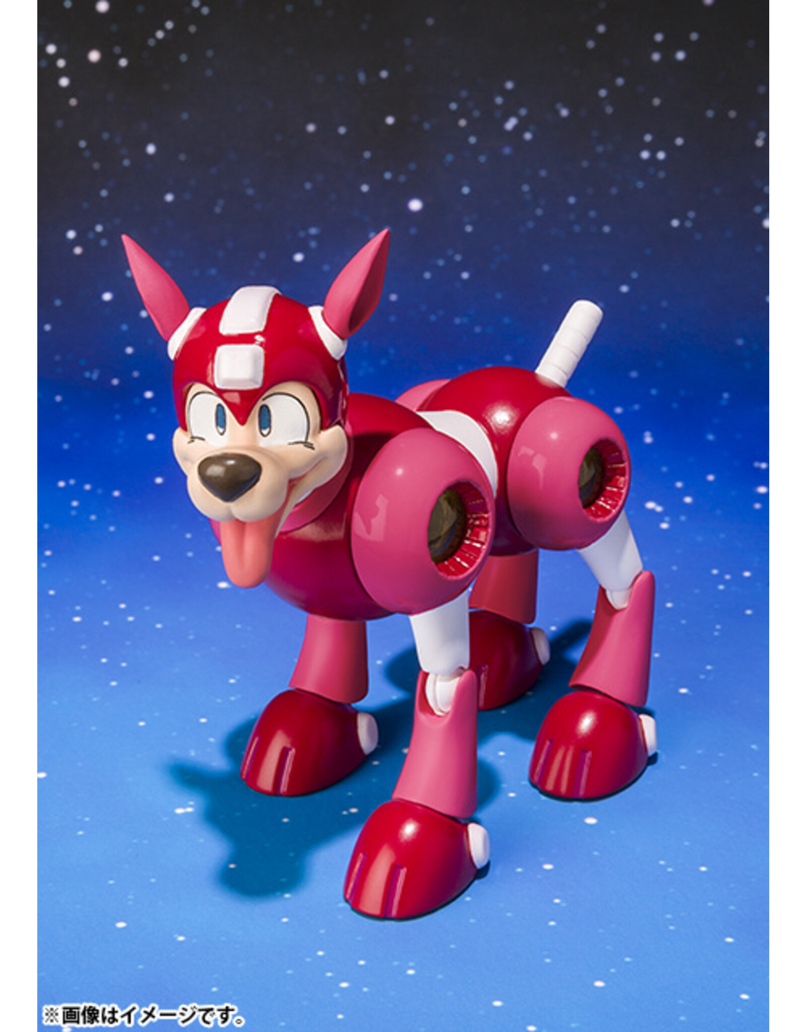Bandai Megaman D-Arts 25th Anniversary Rush & Mettaur Rockman Figure