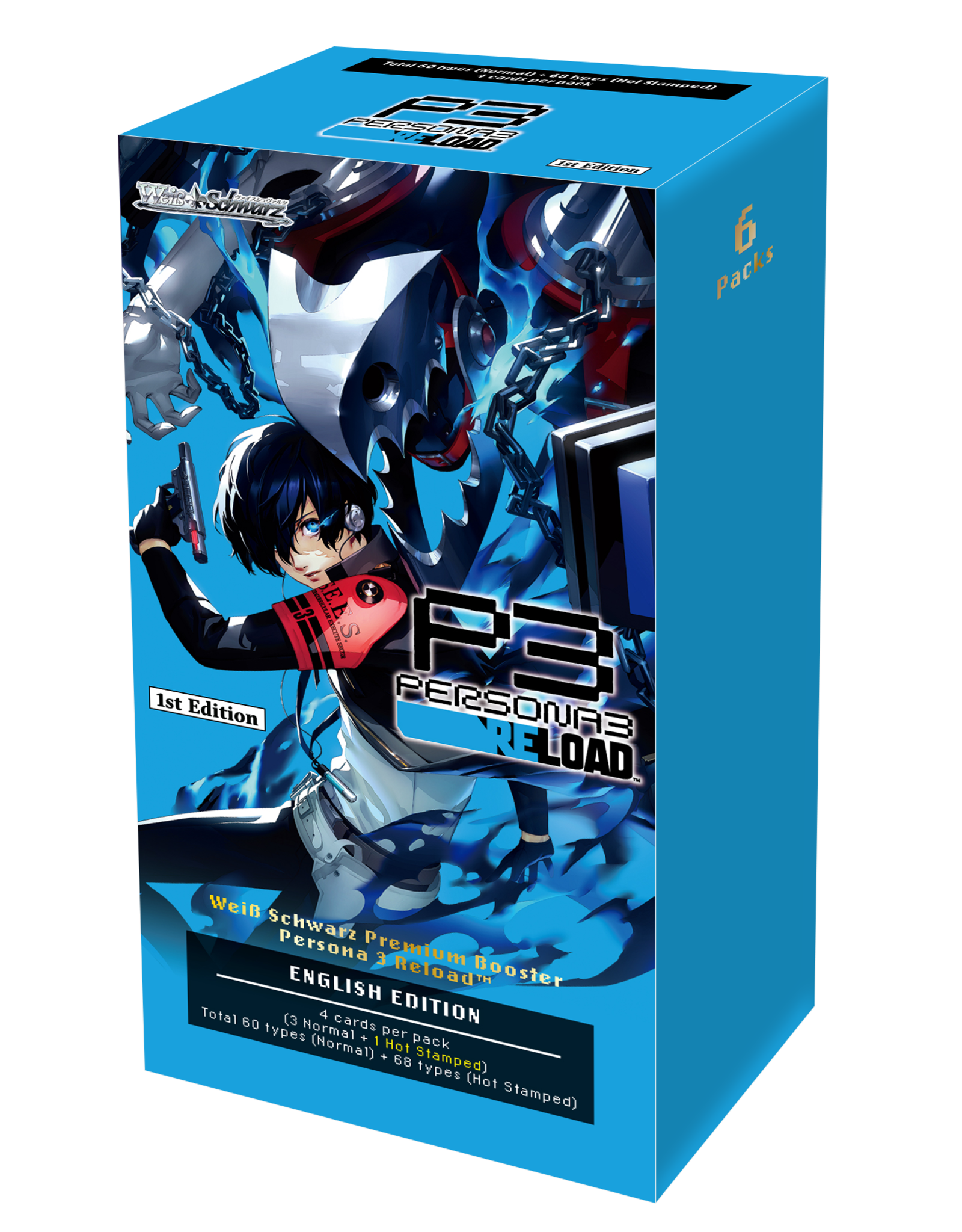 Weiss Schwarz Persona 3 Reload Premium Booster EN. Booster Box
