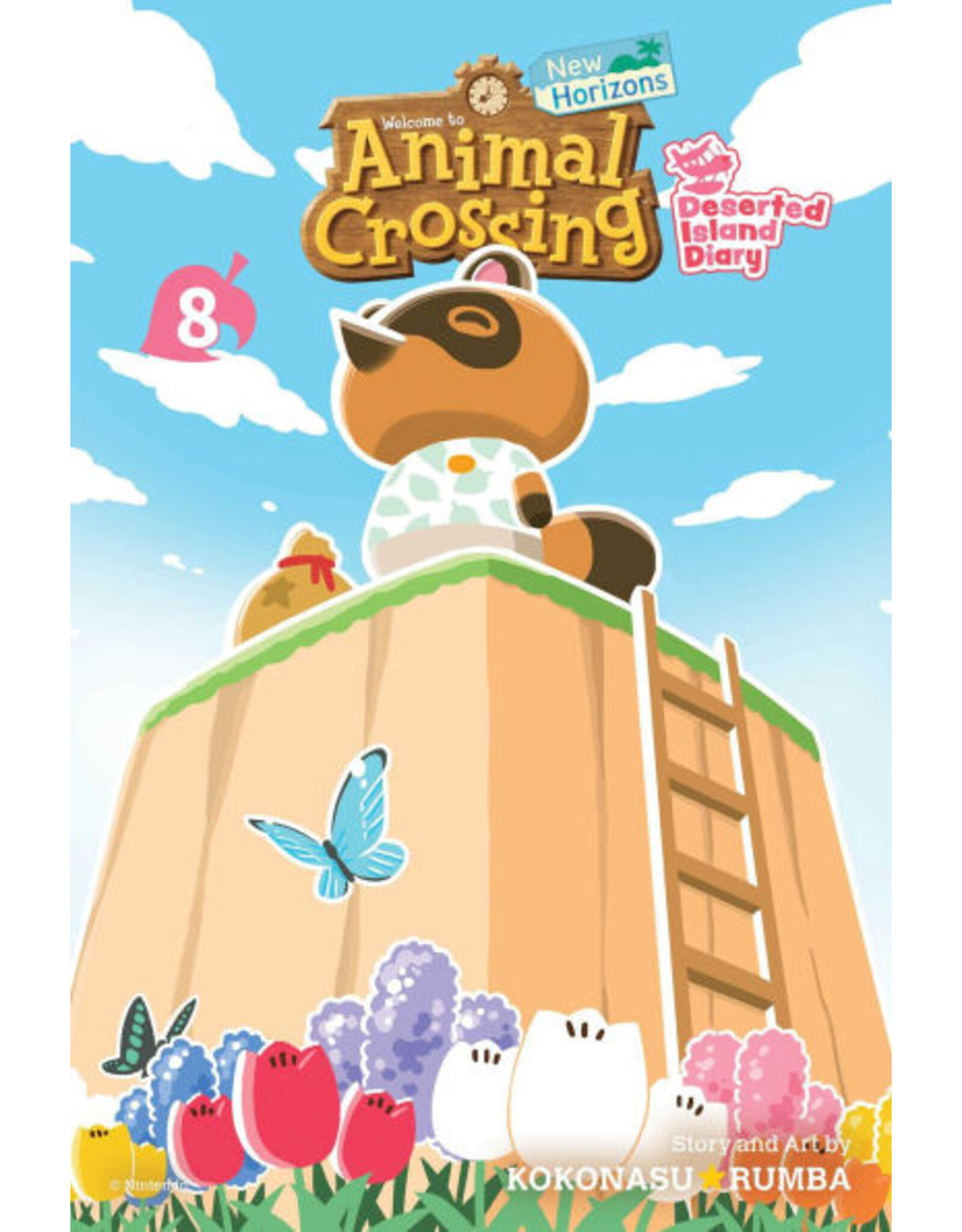 Animal Crossing New Horizons Deerted Island Diary Vol. 8 manga
