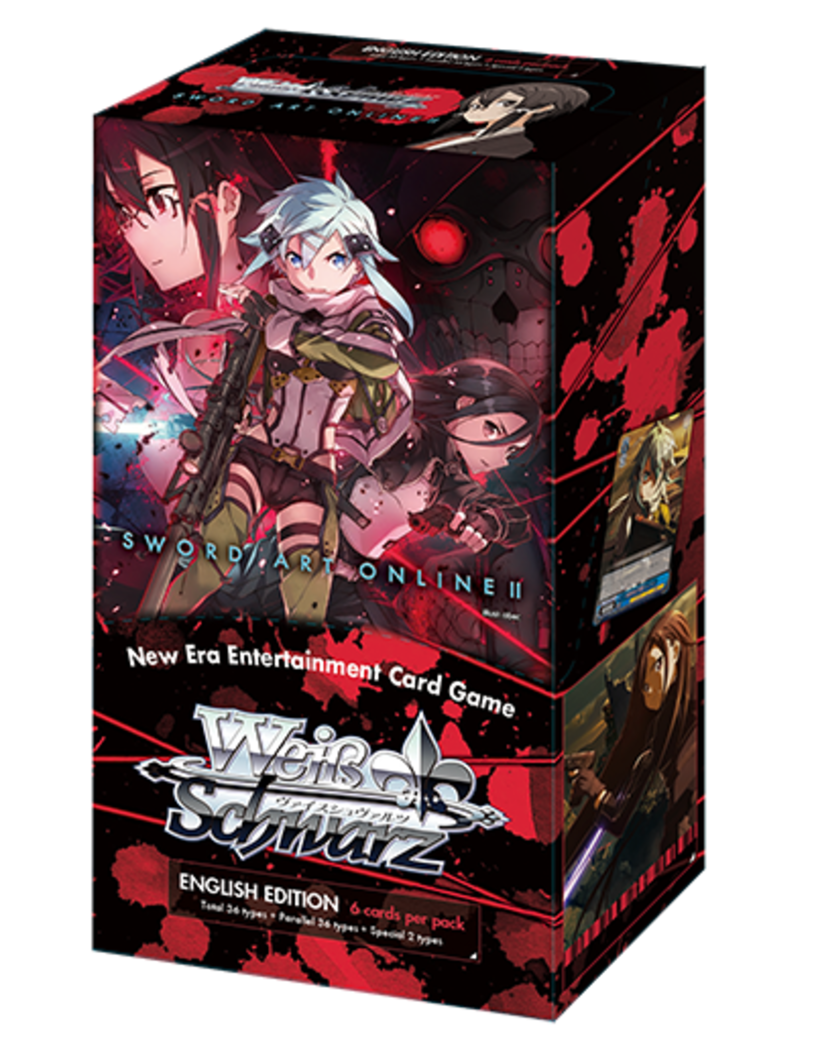 Weiss Schwarz Sword Art Online II EN. Extra Booster Box (Black Box)