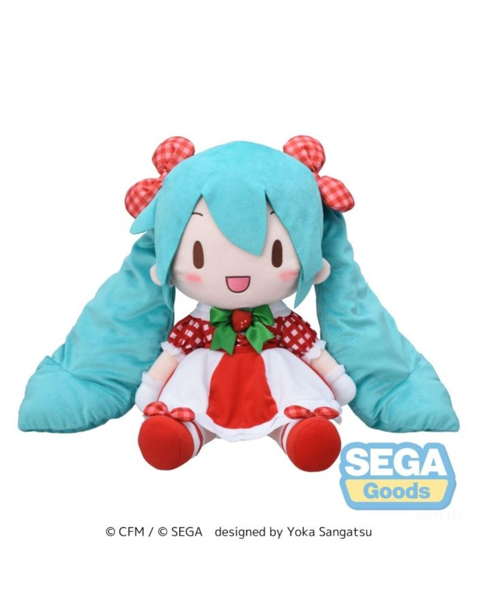 Hatsune Miku Lovely Strawberry LL fuwa petit Plush *Pre-order*