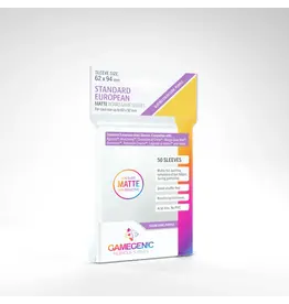 Gamegenics Standard European Matte Board Game Sleeves