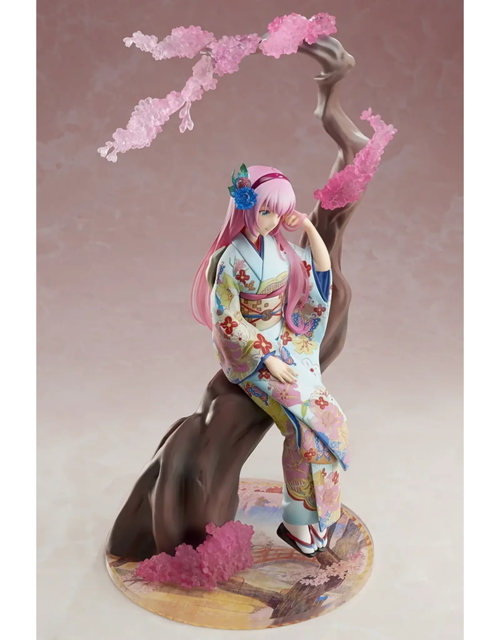 Vocaloid Luka Flower Kimono 1/8 Scale Figure