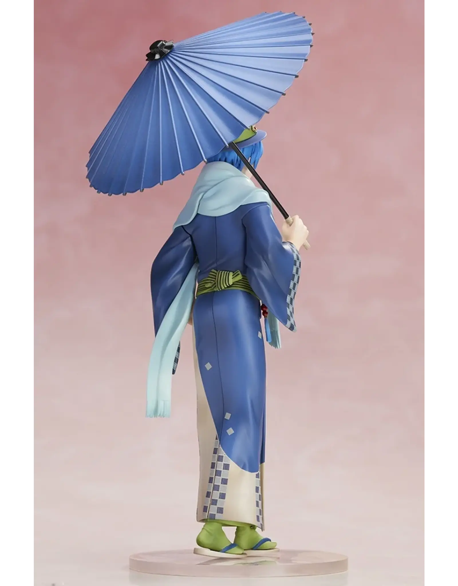 Vocaloid Kaito Flower Kimono 1/8 Scale Figure (Used)