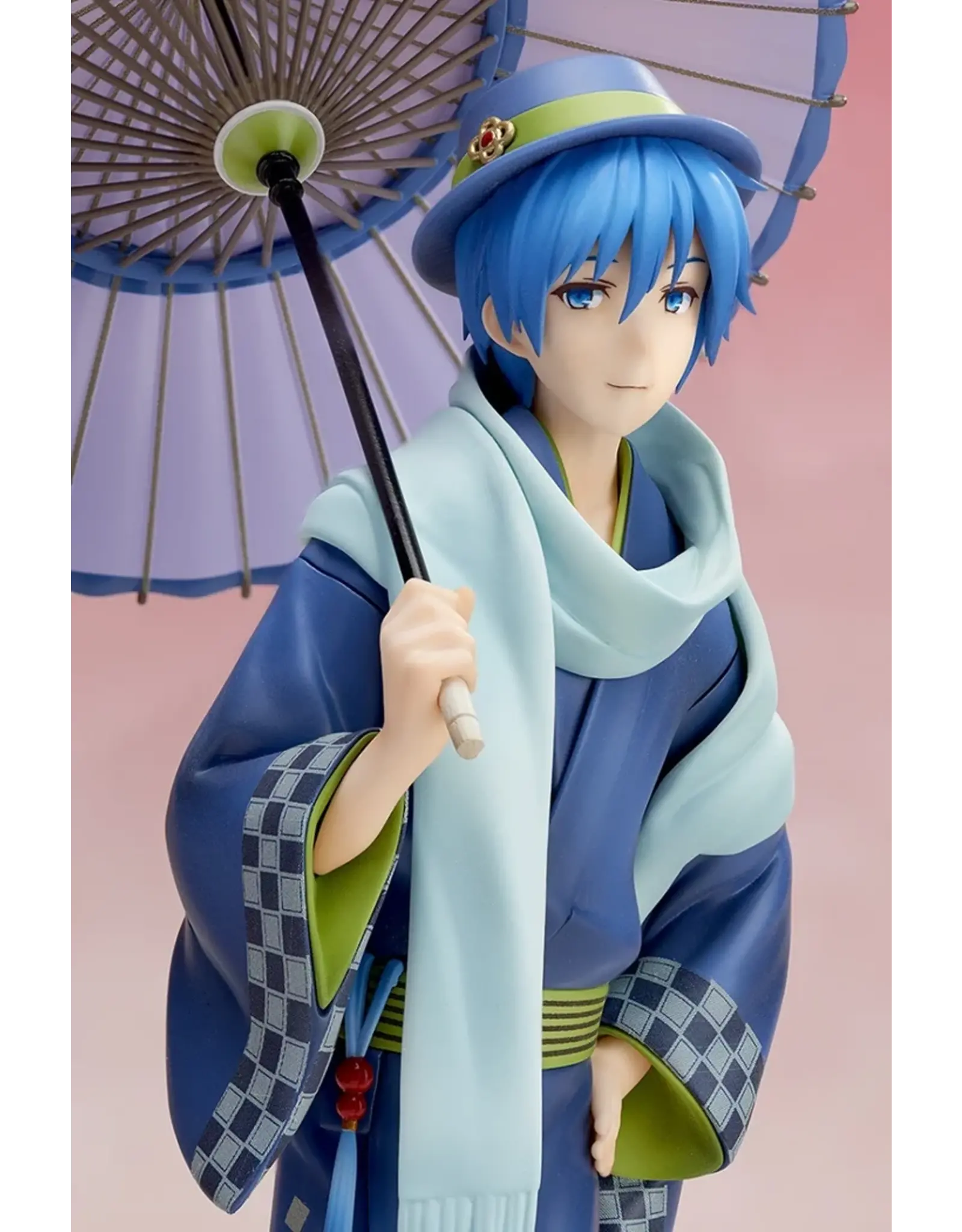 Vocaloid Kaito Flower Kimono 1/8 Scale Figure (Used)