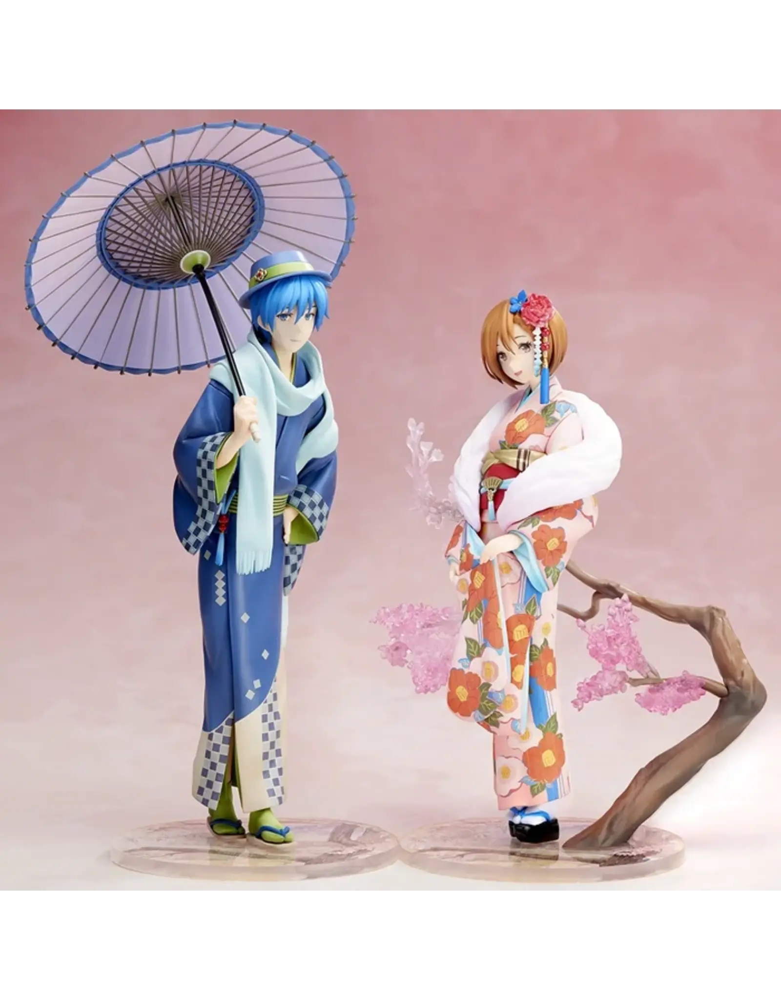 Vocaloid Meiko Flower Kimono 1/8 Scale Figure (Used)